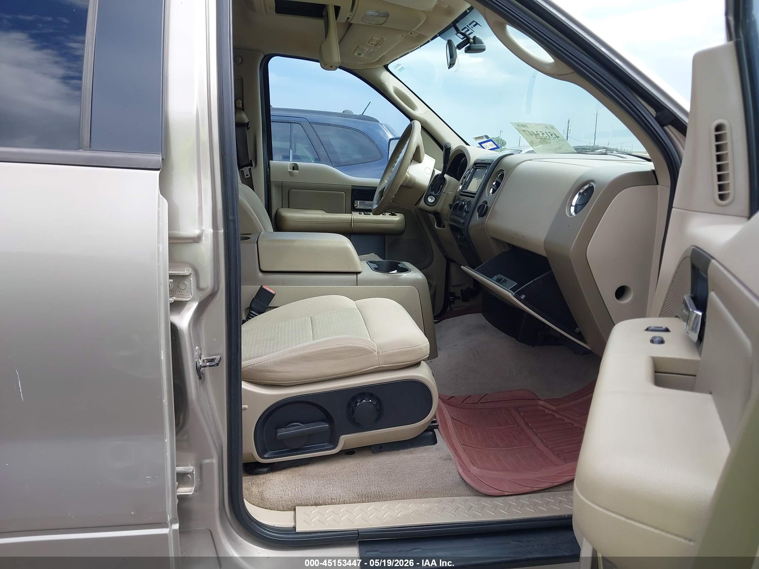 2005 Ford F-150 Lariat/xlt Beige vin: 1FTPW12535FB09102