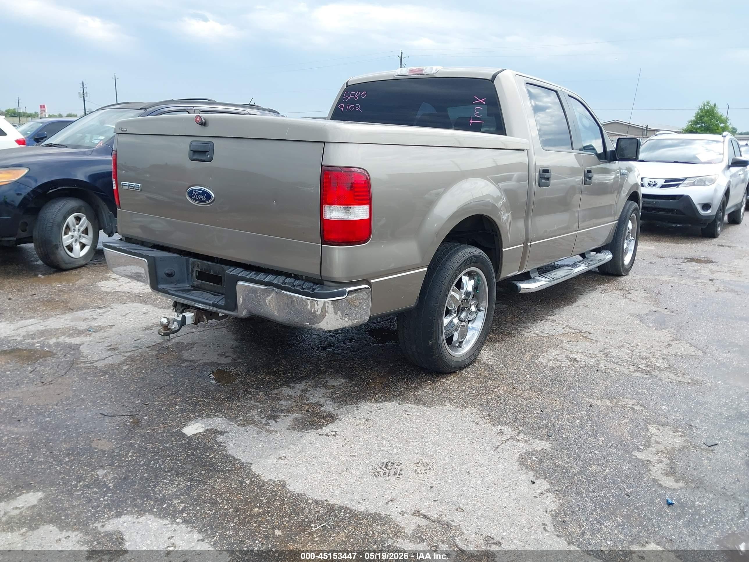 2005 Ford F-150 Lariat/xlt Beige vin: 1FTPW12535FB09102