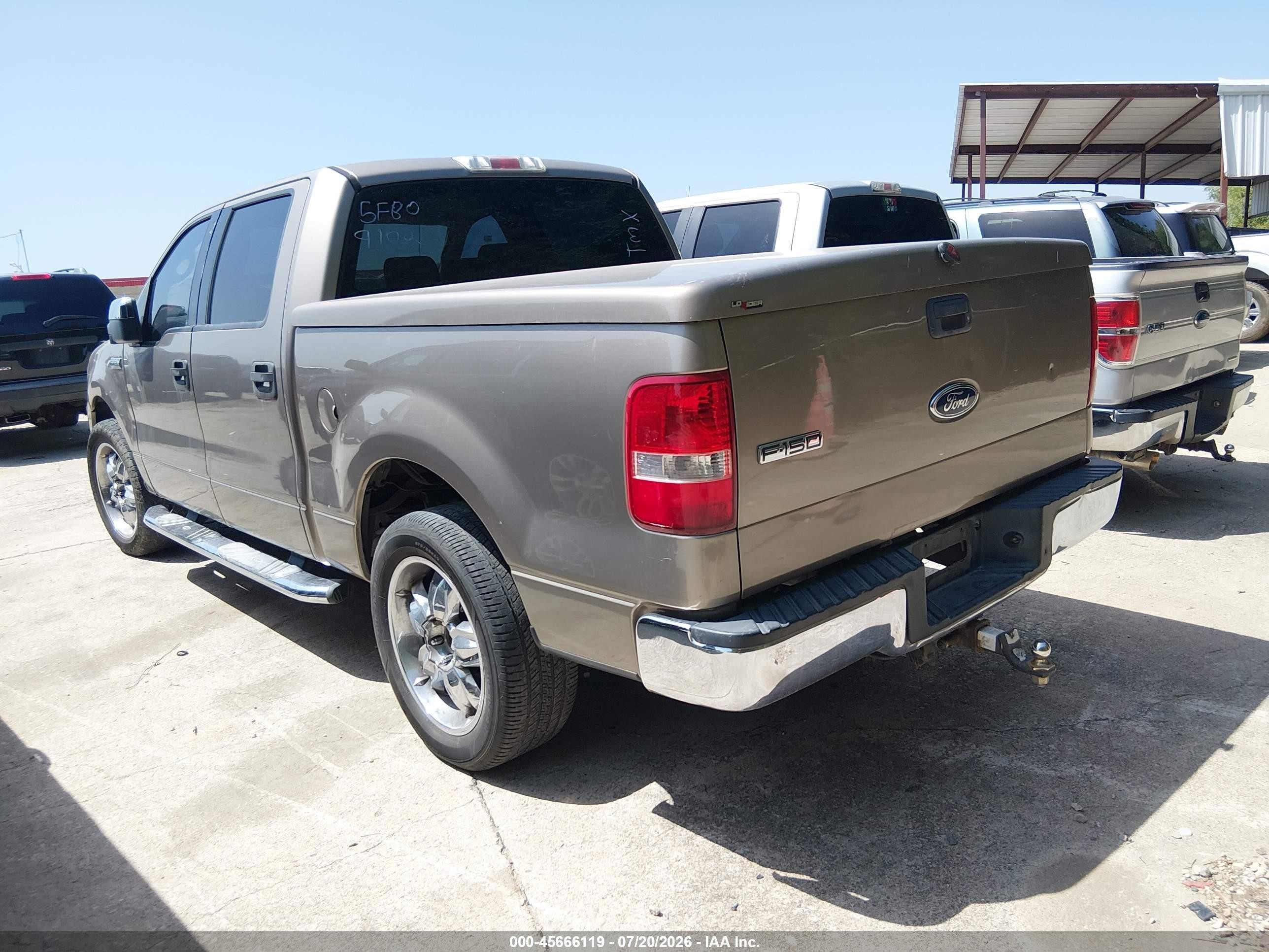 2005 Ford F-150 Lariat/xlt Золотой vin: 1FTPW12535FB09102