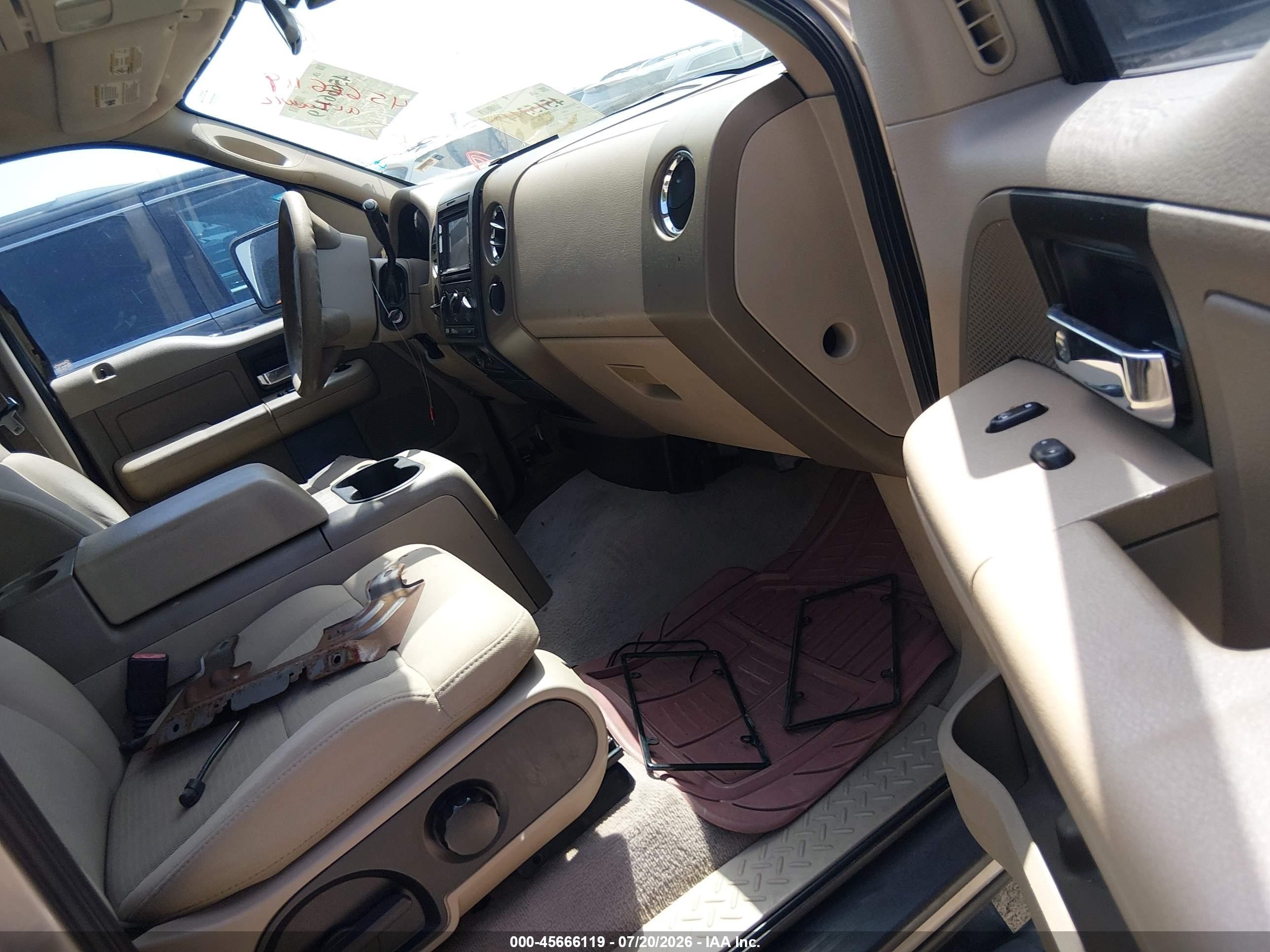 2005 Ford F-150 Lariat/xlt Золотой vin: 1FTPW12535FB09102