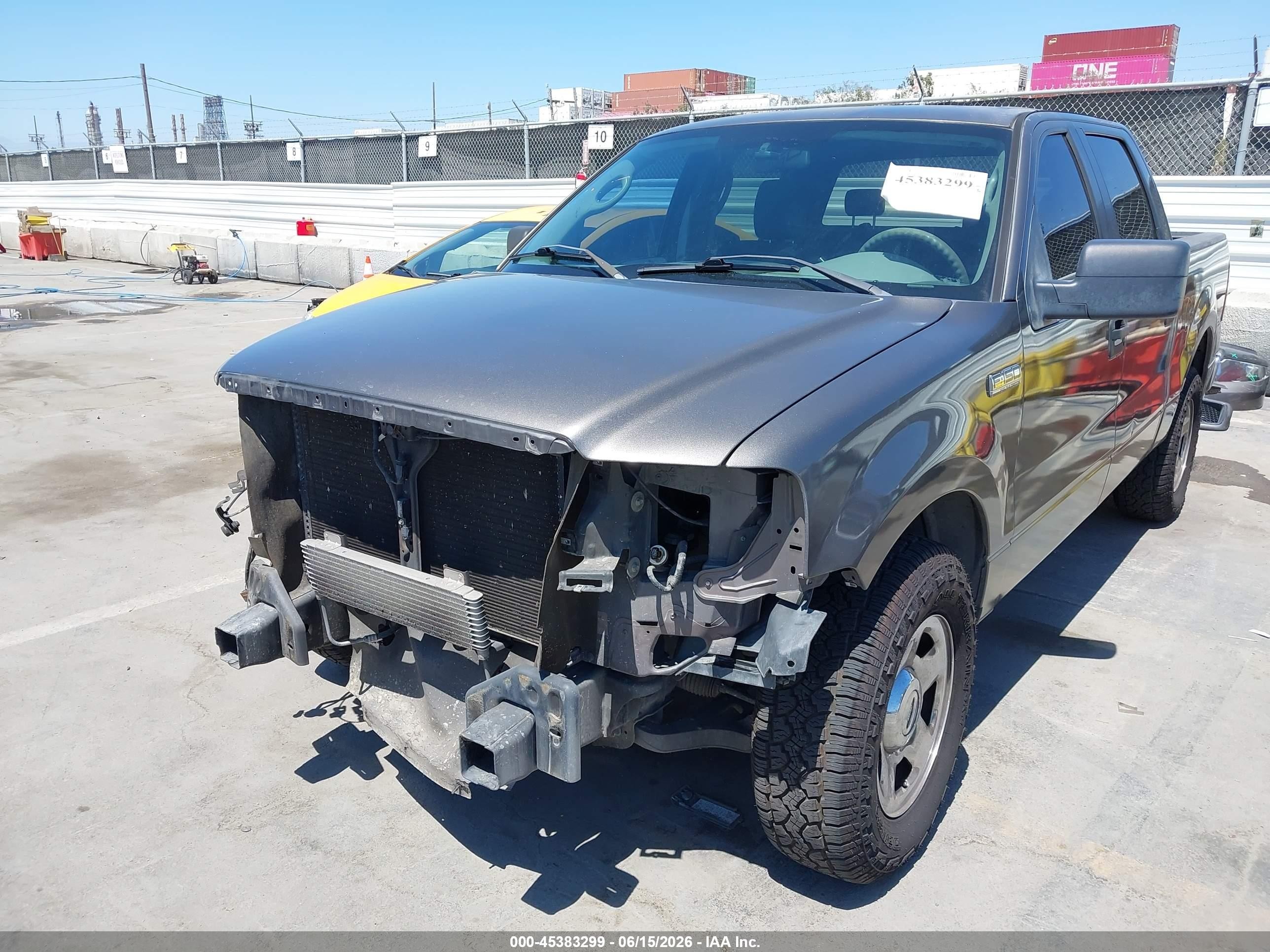 2005 Ford F-150 Lariat/xlt Gray vin: 1FTPW12535KE27969