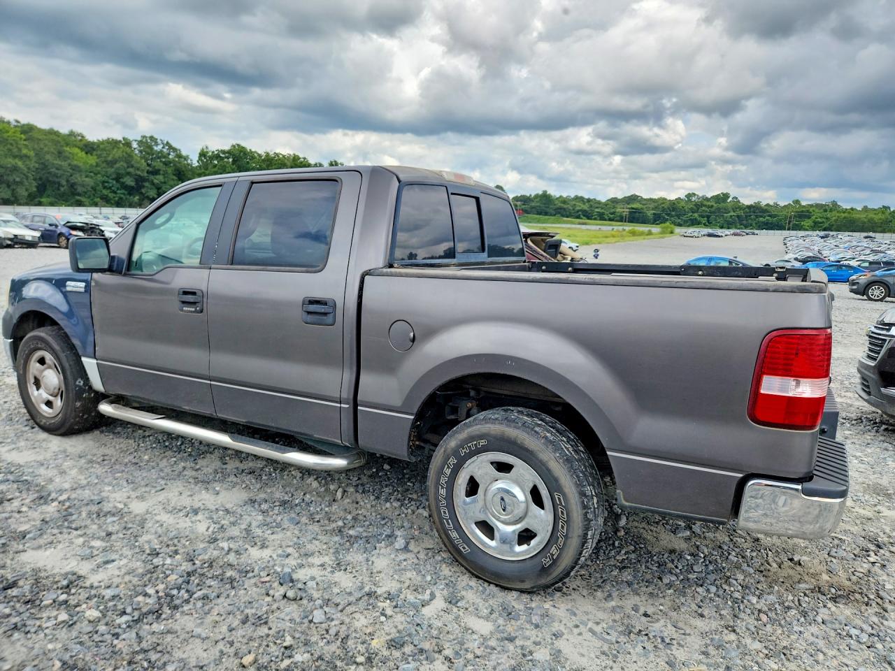 2005 Ford F150 Supercrew Gray vin: 1FTPW12535KE51740