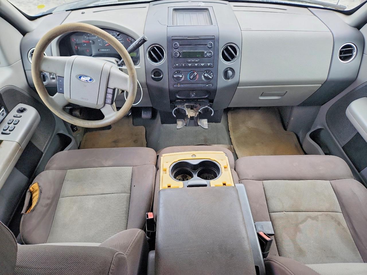 2005 Ford F150 Supercrew Gray vin: 1FTPW12535KE51740
