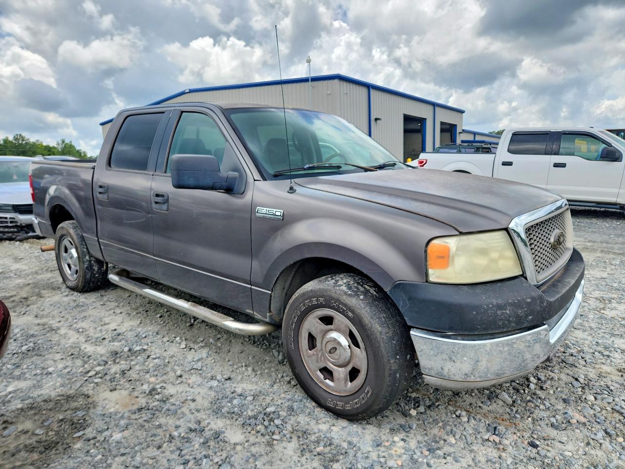 2005 Ford F150 Supercrew Gray vin: 1FTPW12535KE51740