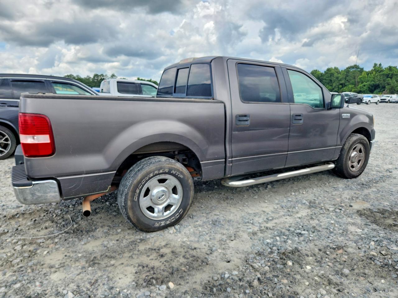 2005 Ford F150 Supercrew Gray vin: 1FTPW12535KE51740