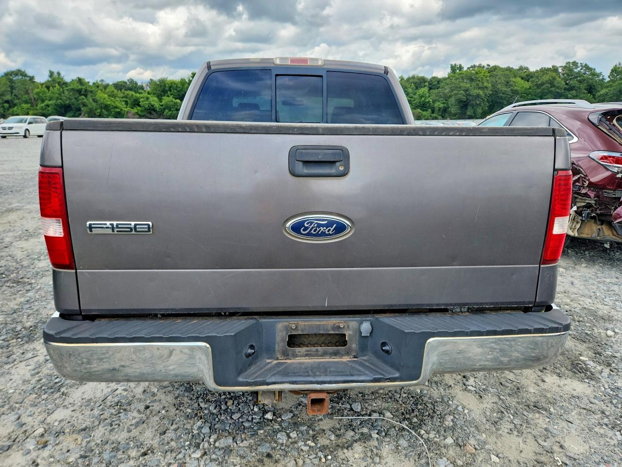 2005 Ford F150 Supercrew Gray vin: 1FTPW12535KE51740