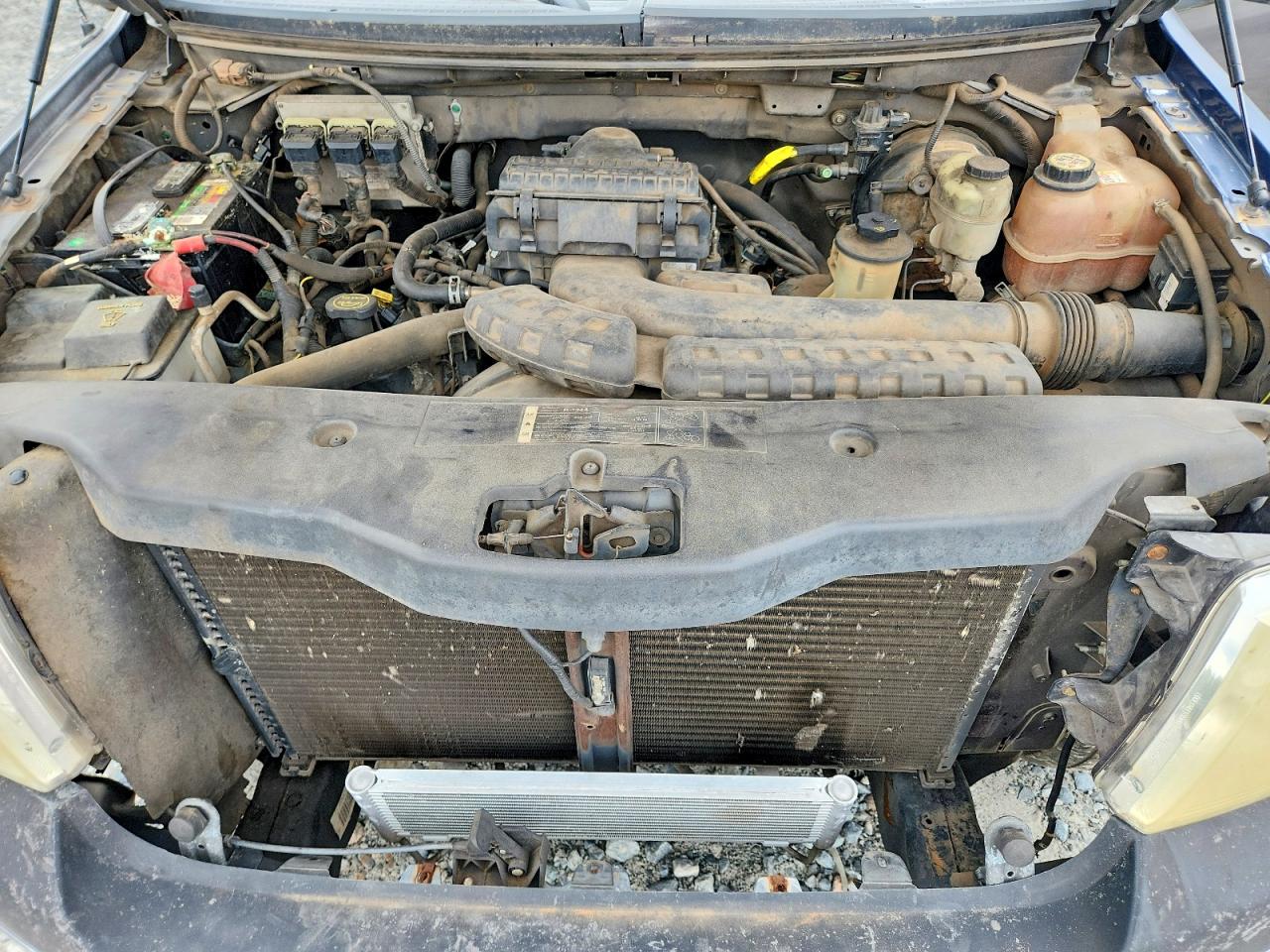 2005 Ford F150 Supercrew Gray vin: 1FTPW12535KE51740