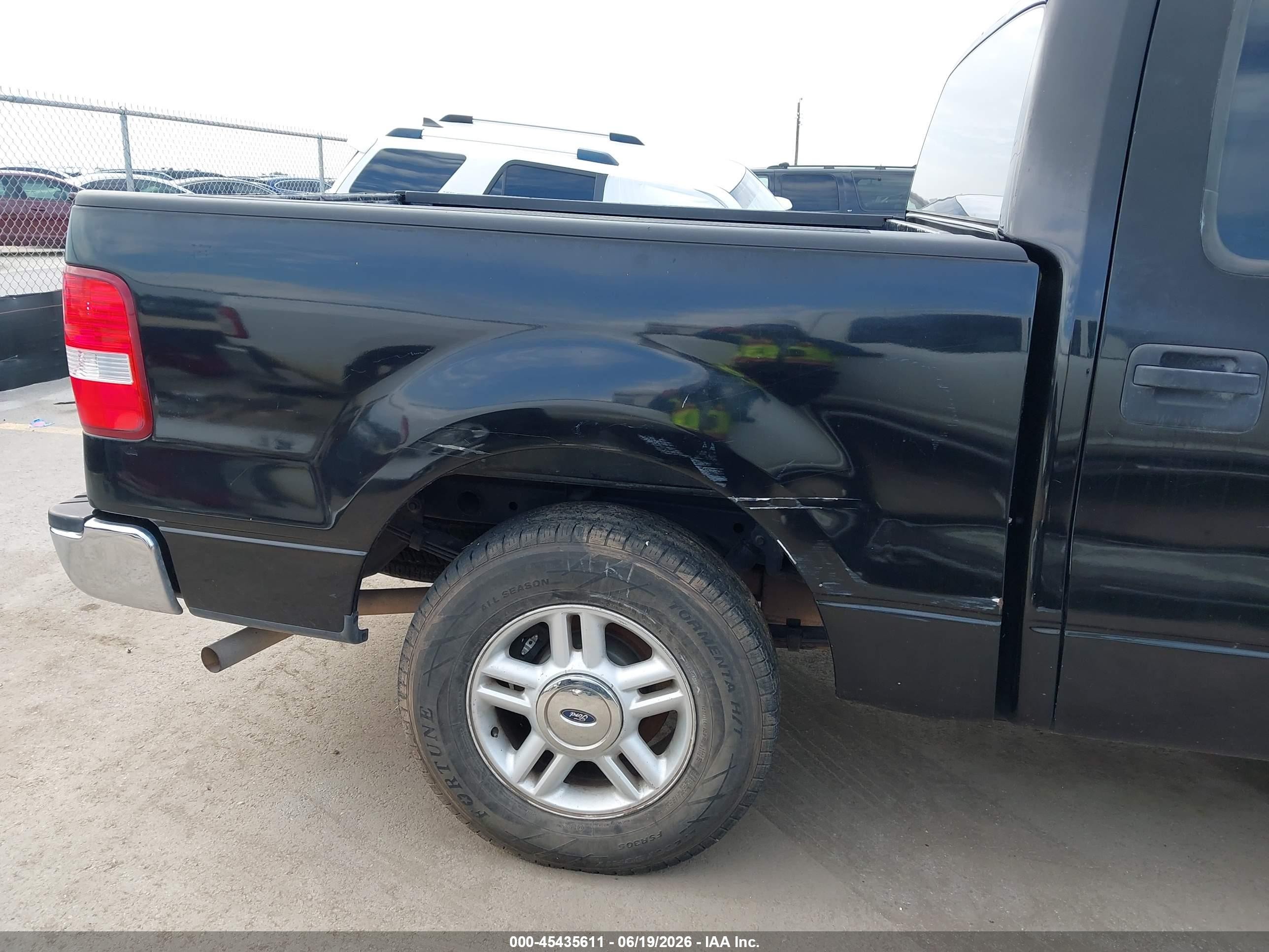 2005 Ford F-150 Lariat/xlt Черный vin: 1FTPW12535KE68344