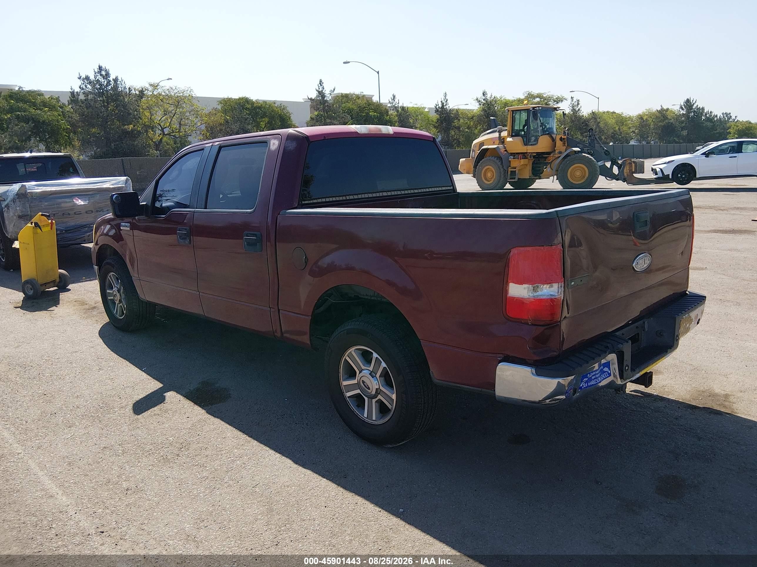2005 Ford F-150 Lariat/xlt Maroon vin: 1FTPW12535KE92496