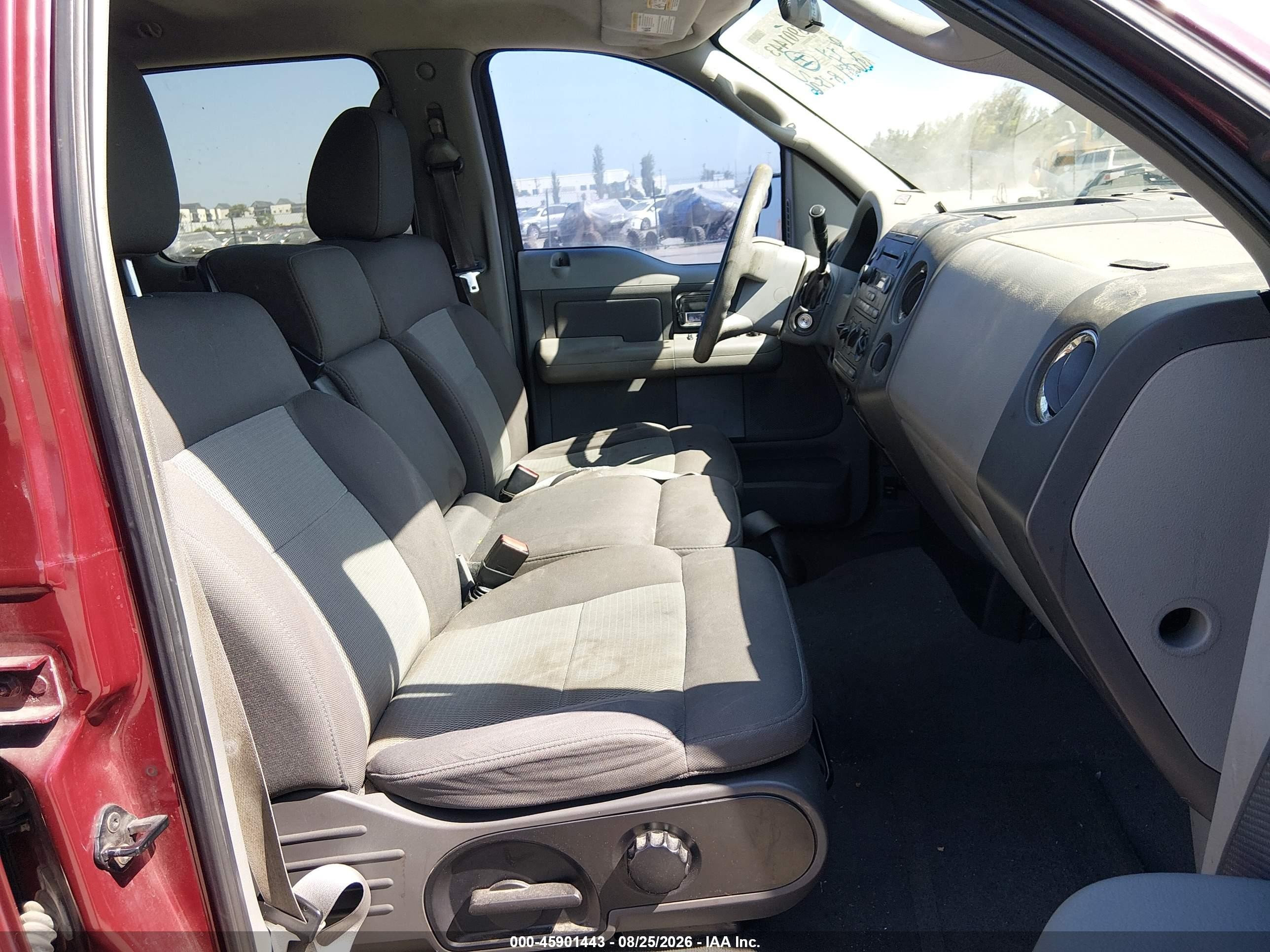 2005 Ford F-150 Lariat/xlt Maroon vin: 1FTPW12535KE92496
