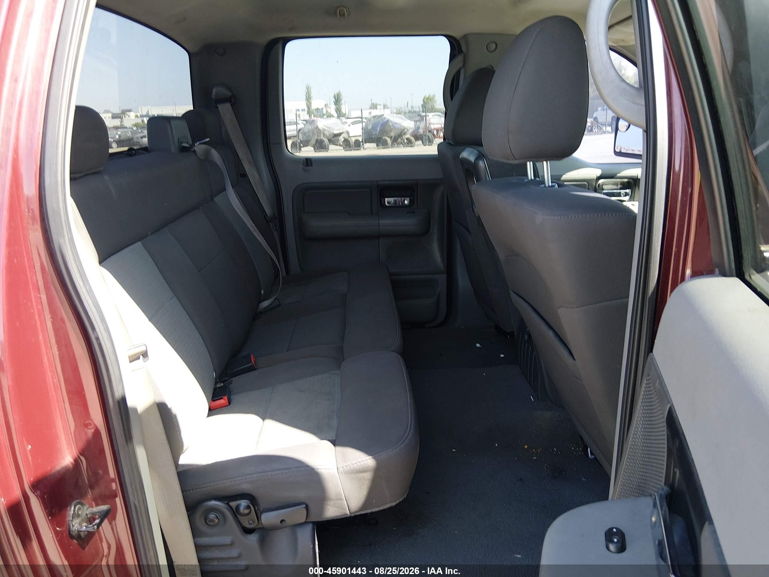 2005 Ford F-150 Lariat/xlt Maroon vin: 1FTPW12535KE92496