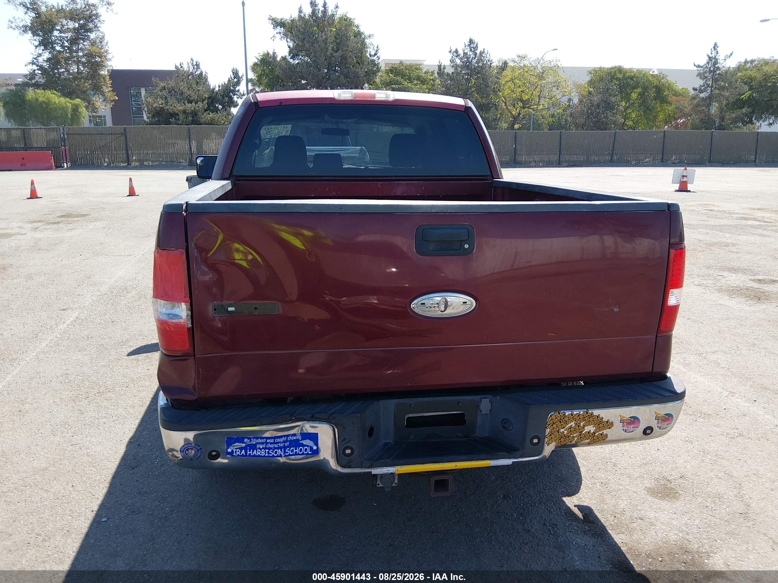 2005 Ford F-150 Lariat/xlt Maroon vin: 1FTPW12535KE92496