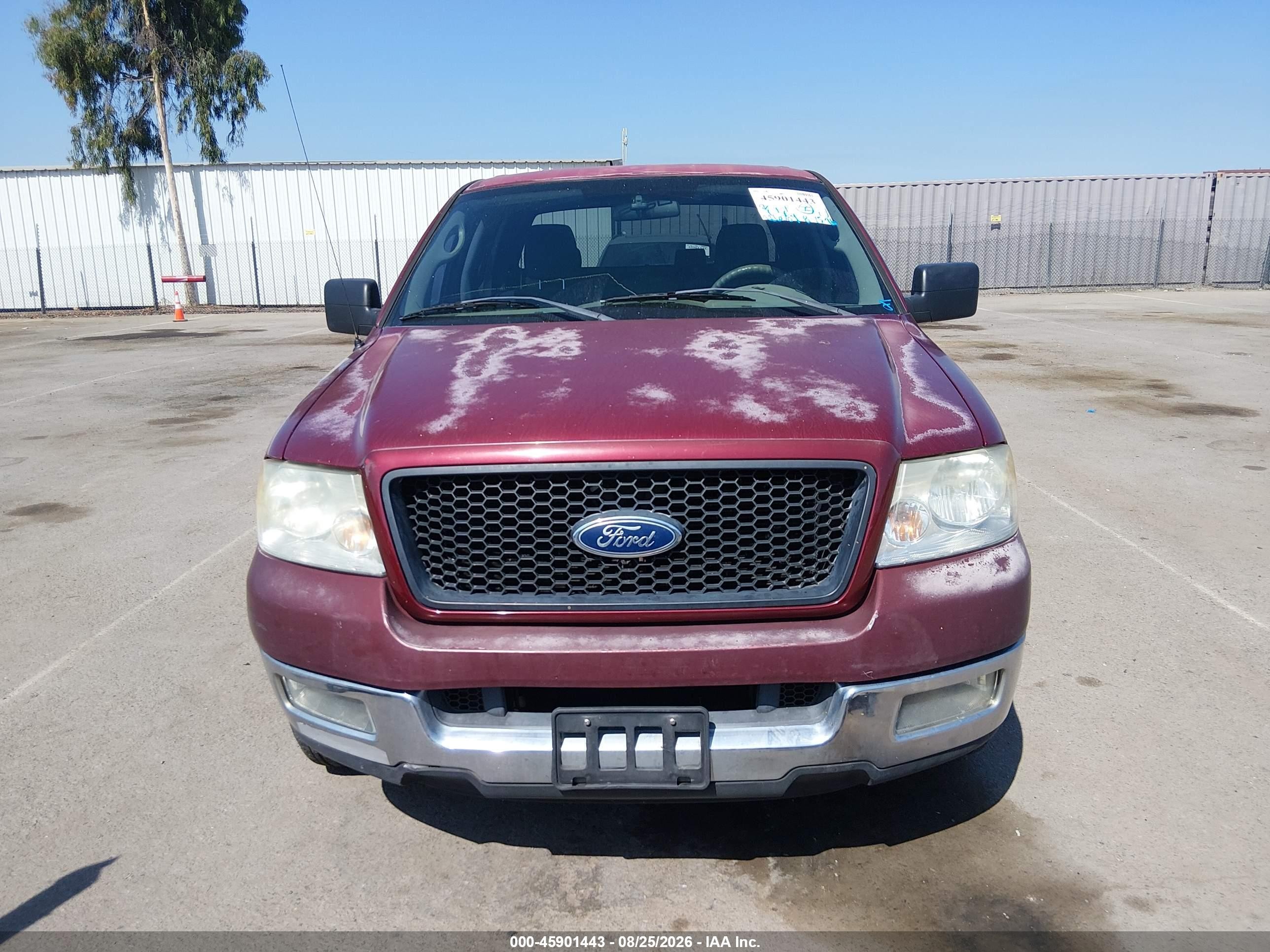 2005 Ford F-150 Lariat/xlt Maroon vin: 1FTPW12535KE92496