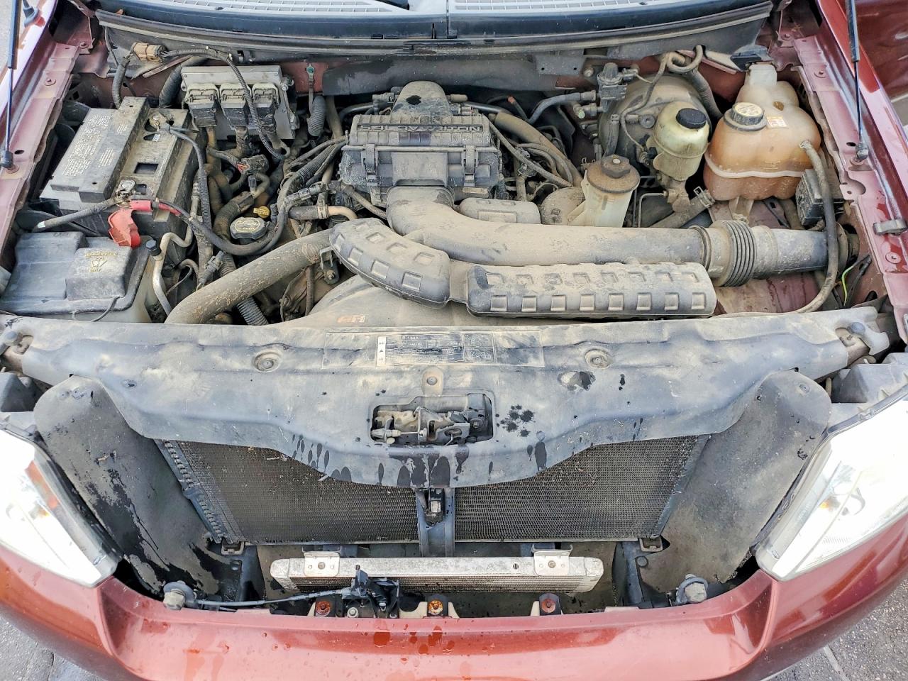 2005 Ford F150 Supercrew Burgundy vin: 1FTPW12535KE94295