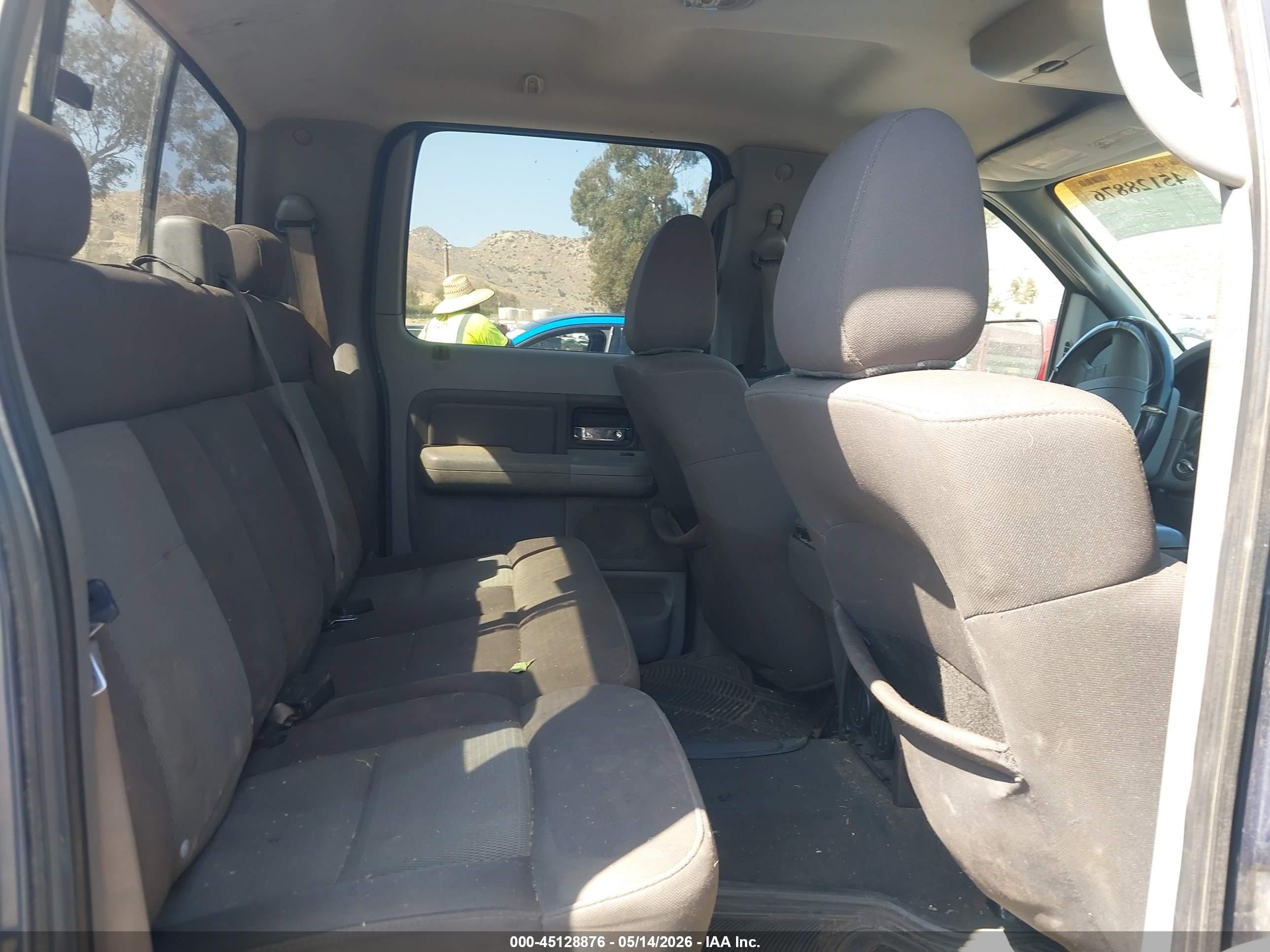 2005 Ford F-150 Lariat/xlt Gray vin: 1FTPW12535KF03187