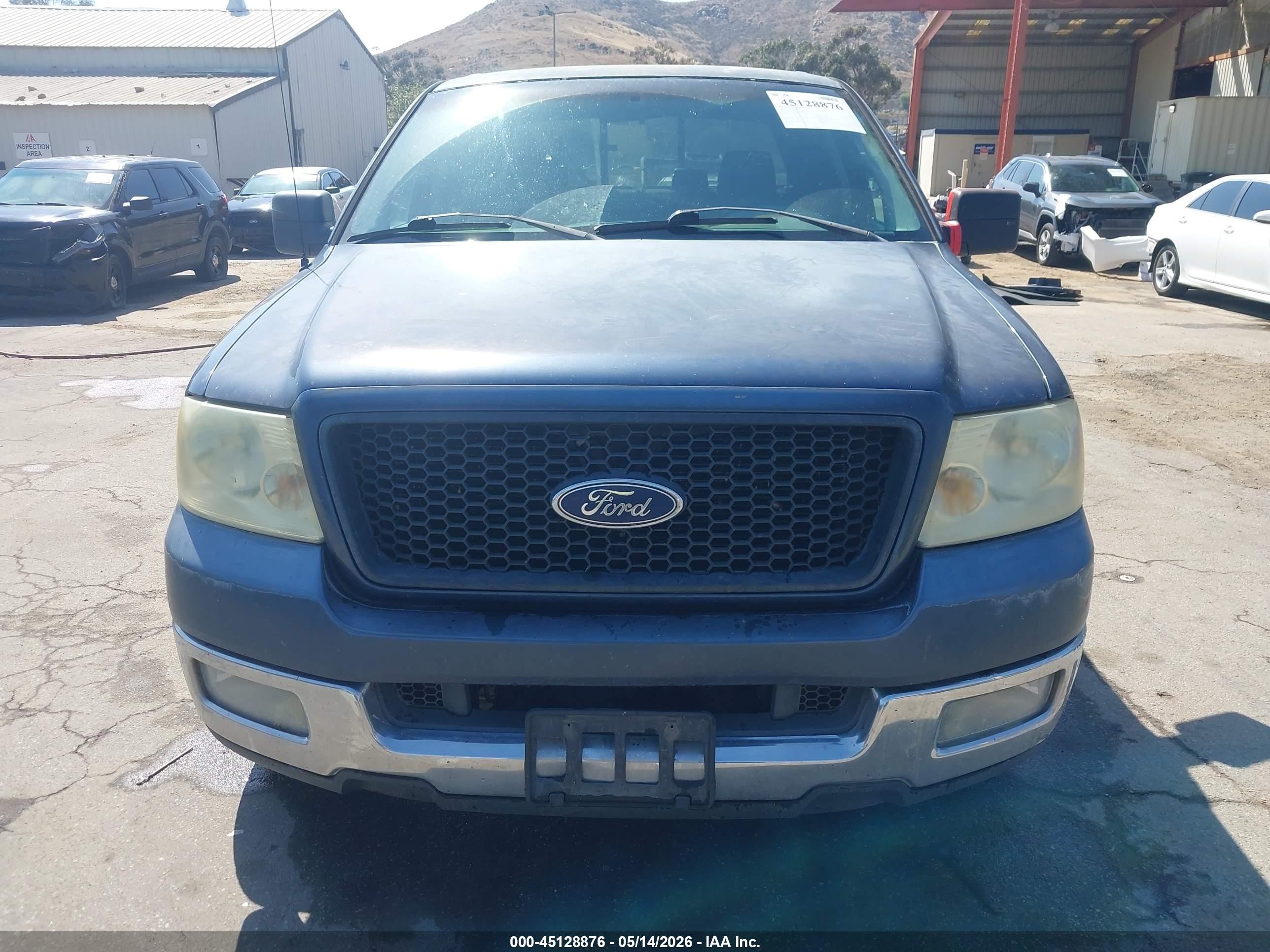 2005 Ford F-150 Lariat/xlt Gray vin: 1FTPW12535KF03187