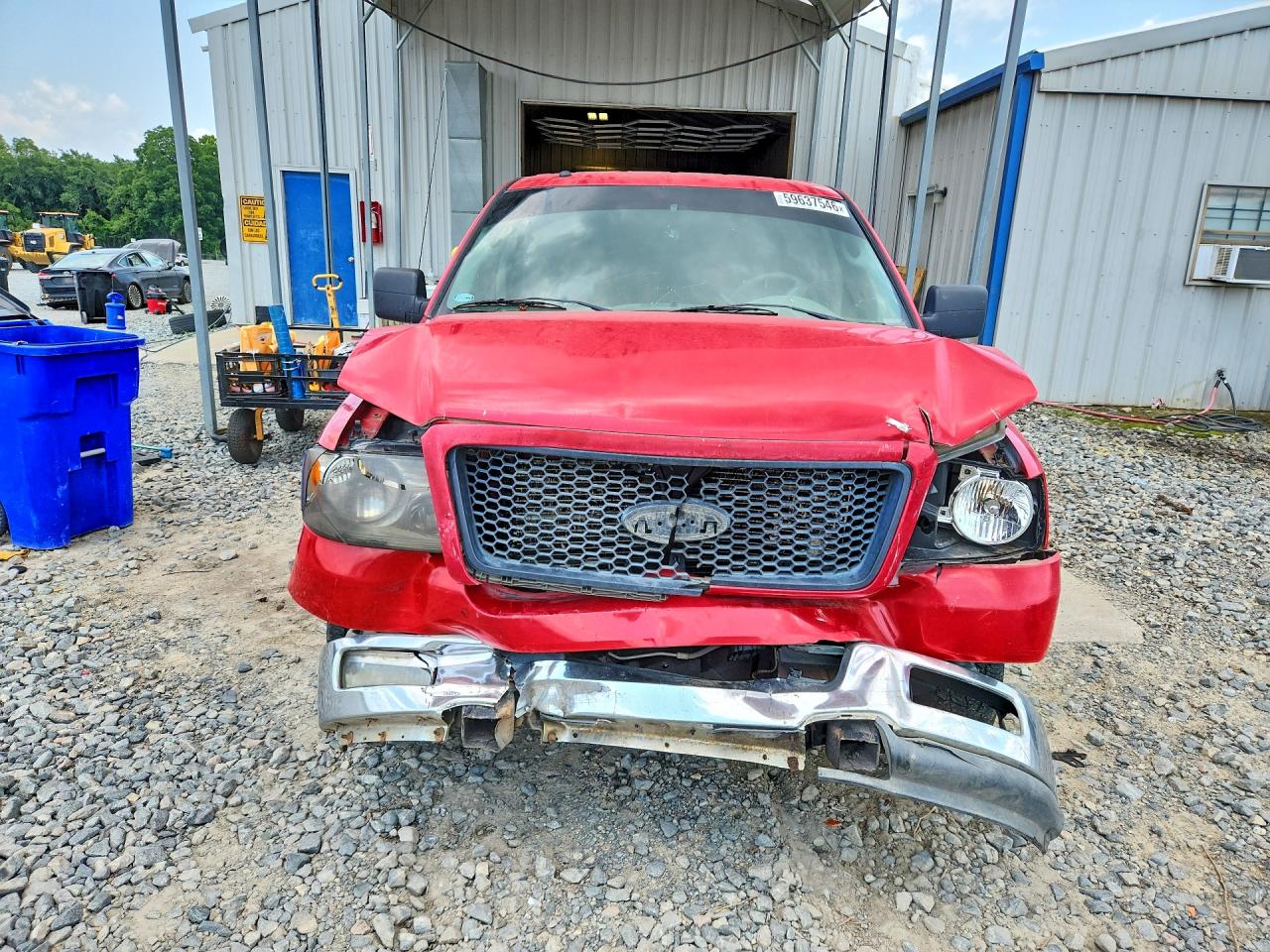 2006 Ford F150 Supercrew Red vin: 1FTPW12536KB74945