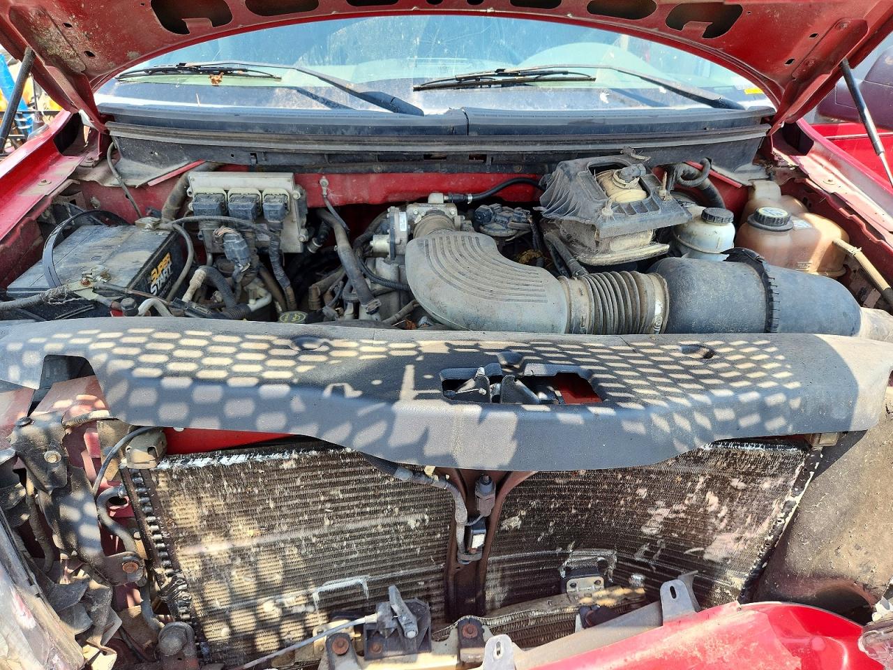 2006 Ford F150 Supercrew Red vin: 1FTPW12536KB74945