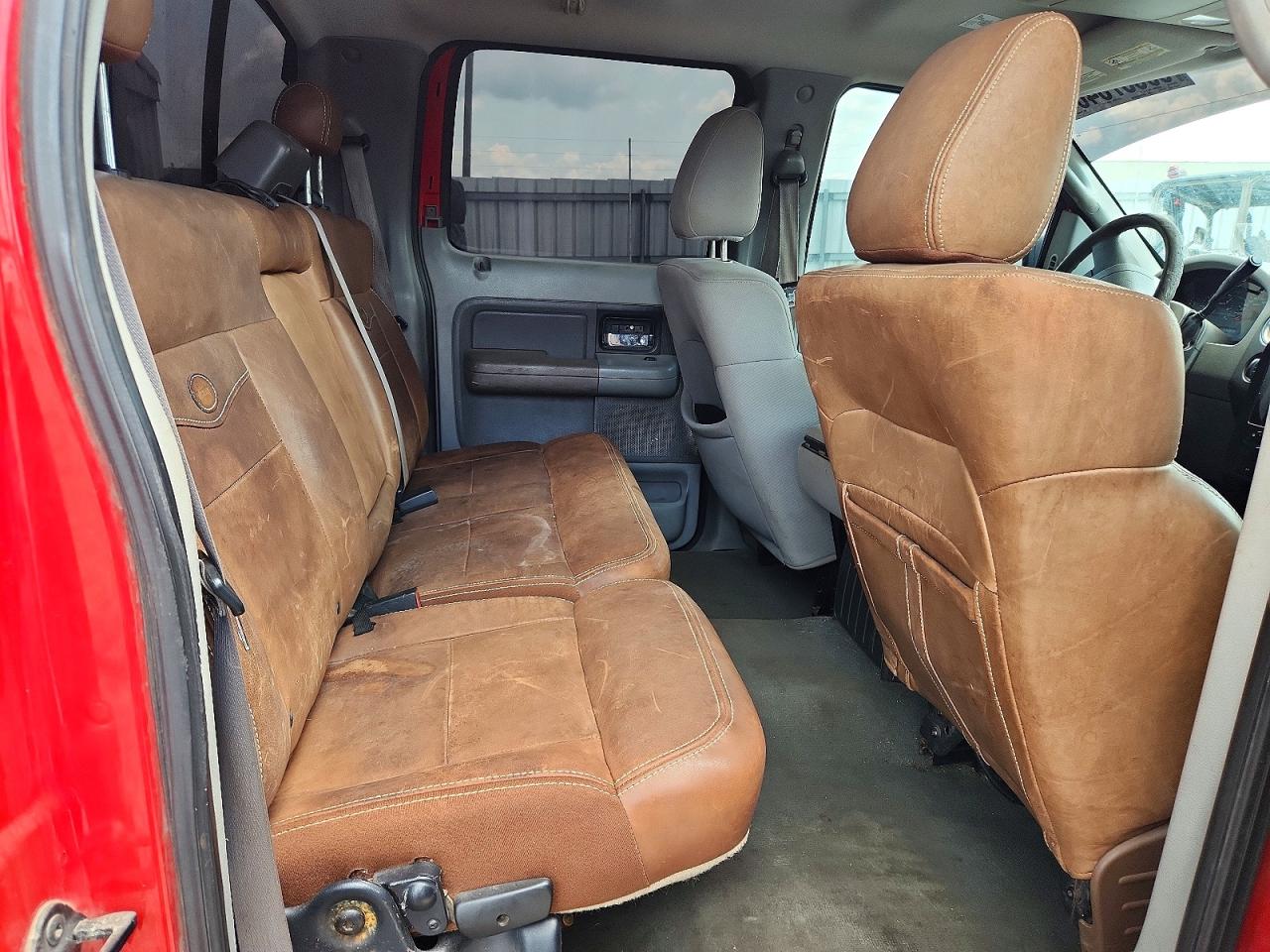 2006 Ford F150 Supercrew Red vin: 1FTPW12536KB74945