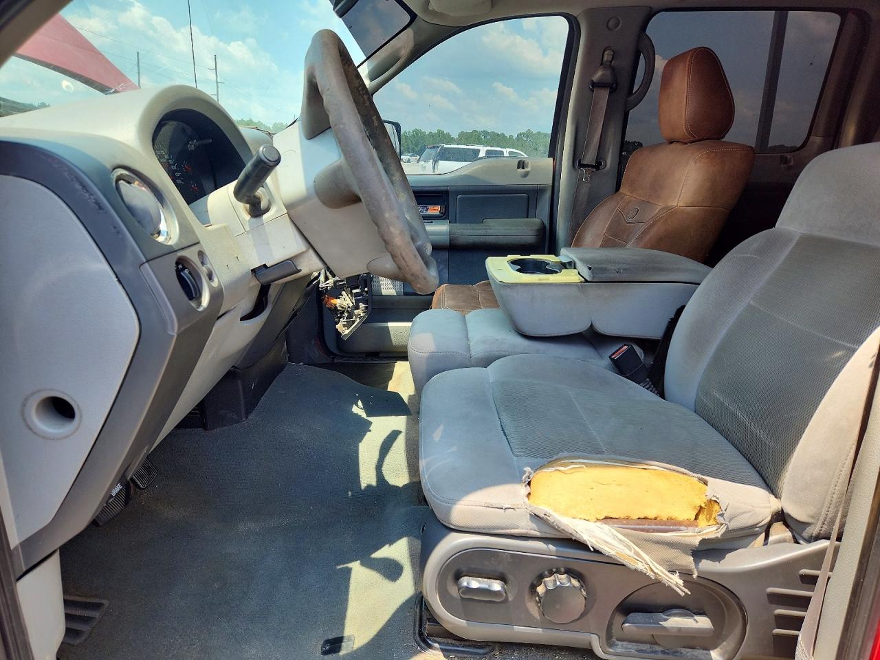 2006 Ford F150 Supercrew Red vin: 1FTPW12536KB74945