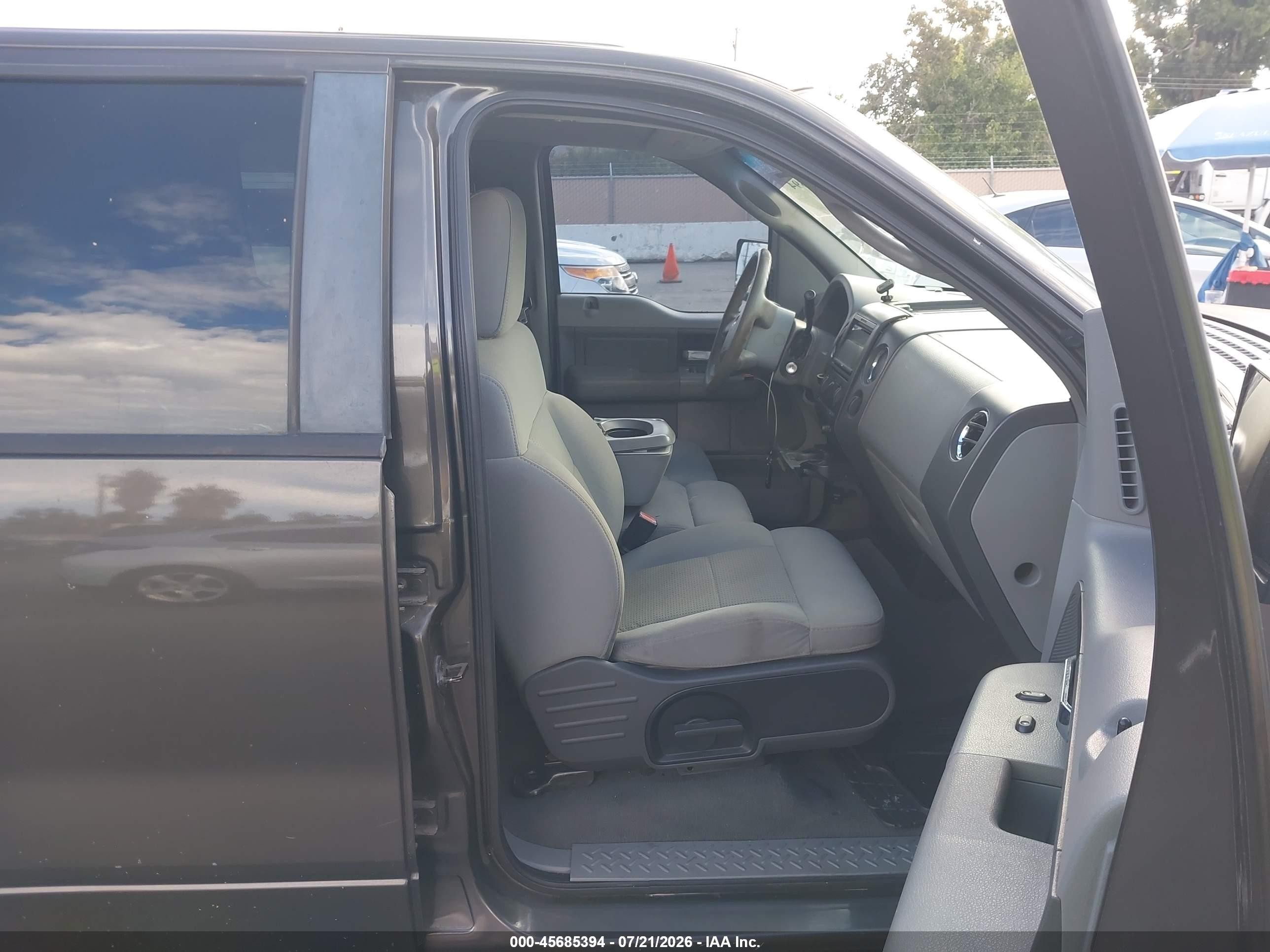2007 Ford F-150 Lariat/xlt Gray vin: 1FTPW12537KC59575