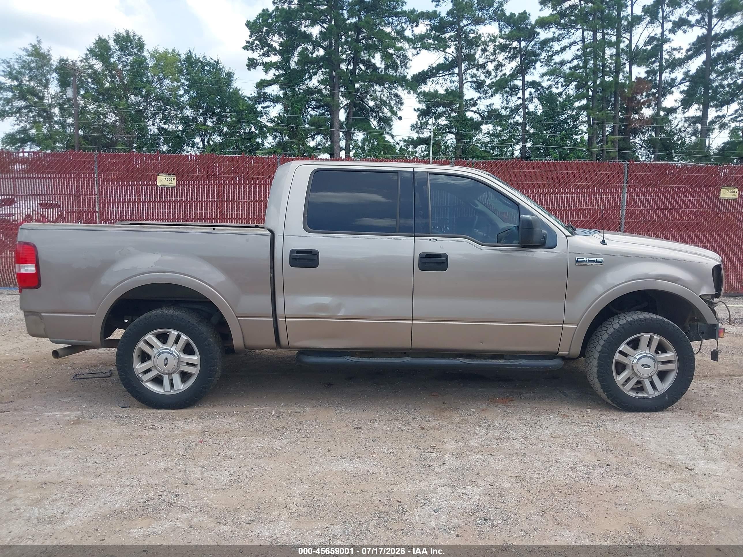 2004 Ford F-150 Lariat/xlt Tan vin: 1FTPW12544KA06132