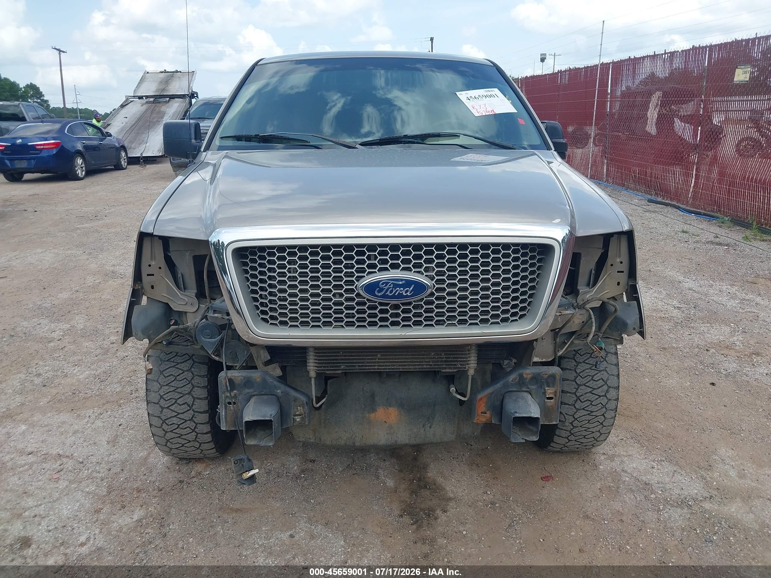 2004 Ford F-150 Lariat/xlt Tan vin: 1FTPW12544KA06132