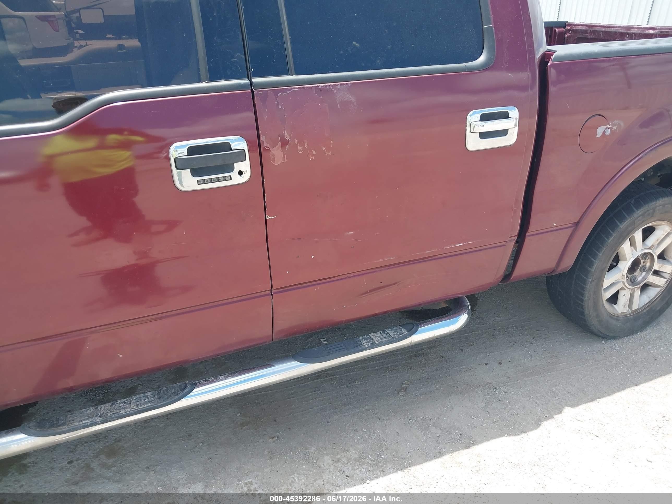 2004 Ford F-150 Lariat/xlt Purple vin: 1FTPW12544KB03220