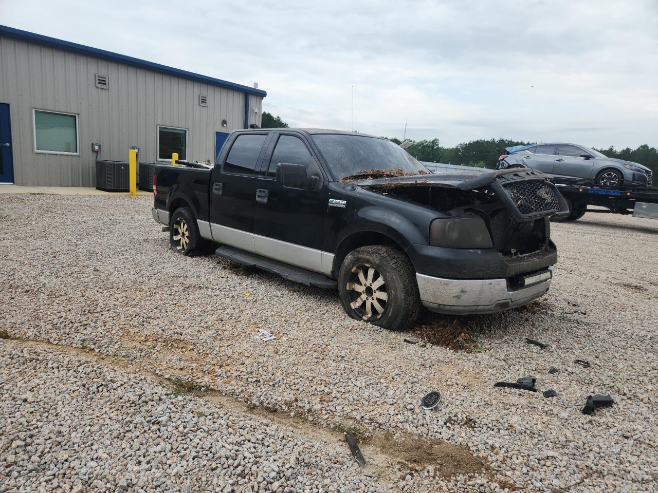 2004 Ford F150 Supercrew Charcoal vin: 1FTPW12544KB77074