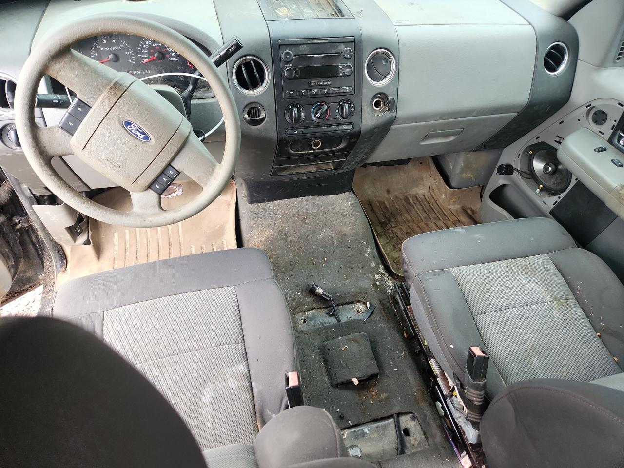 2004 Ford F150 Supercrew Charcoal vin: 1FTPW12544KB77074
