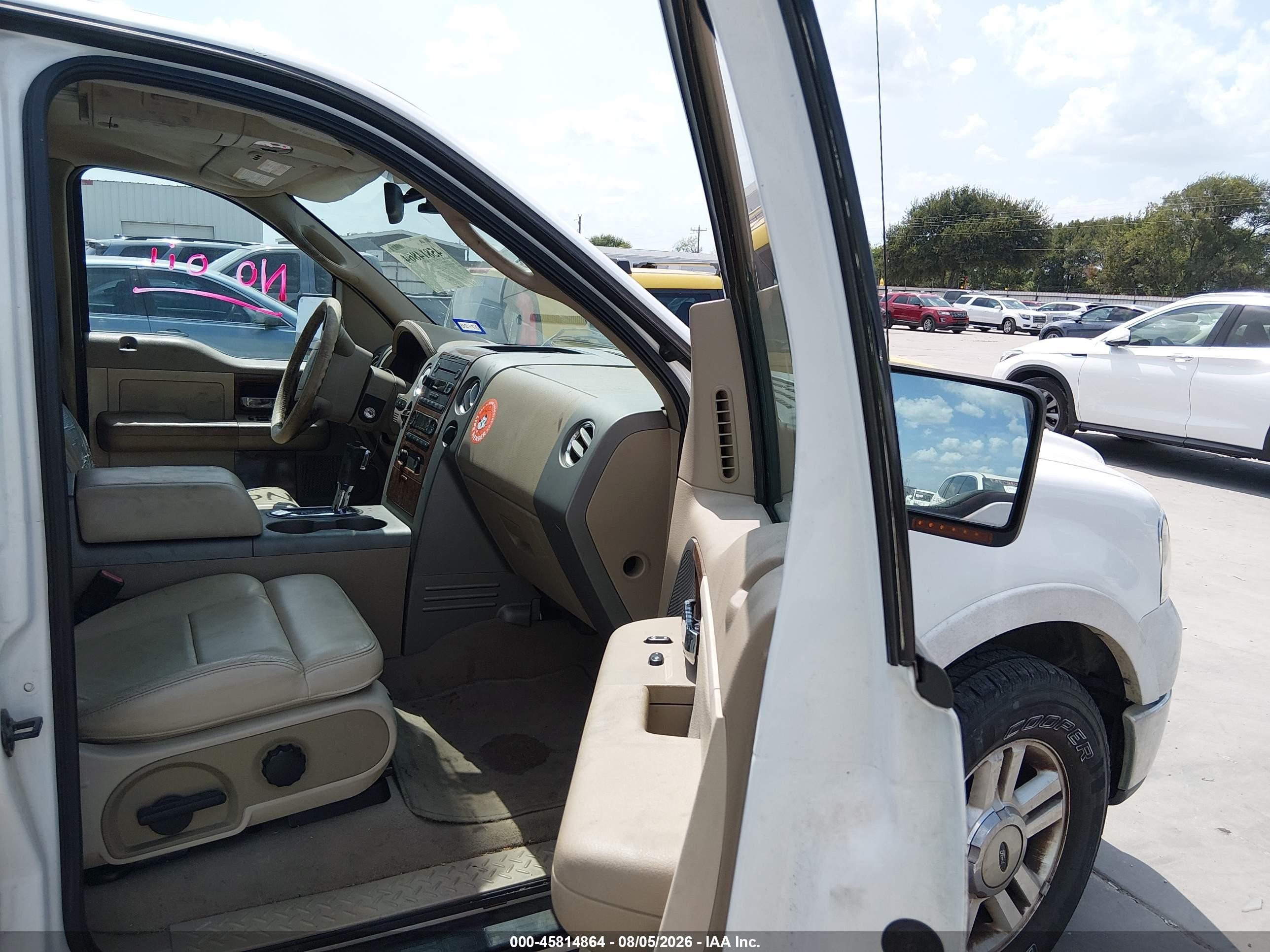 2004 Ford F-150 Lariat/xlt Белый vin: 1FTPW12544KB98555