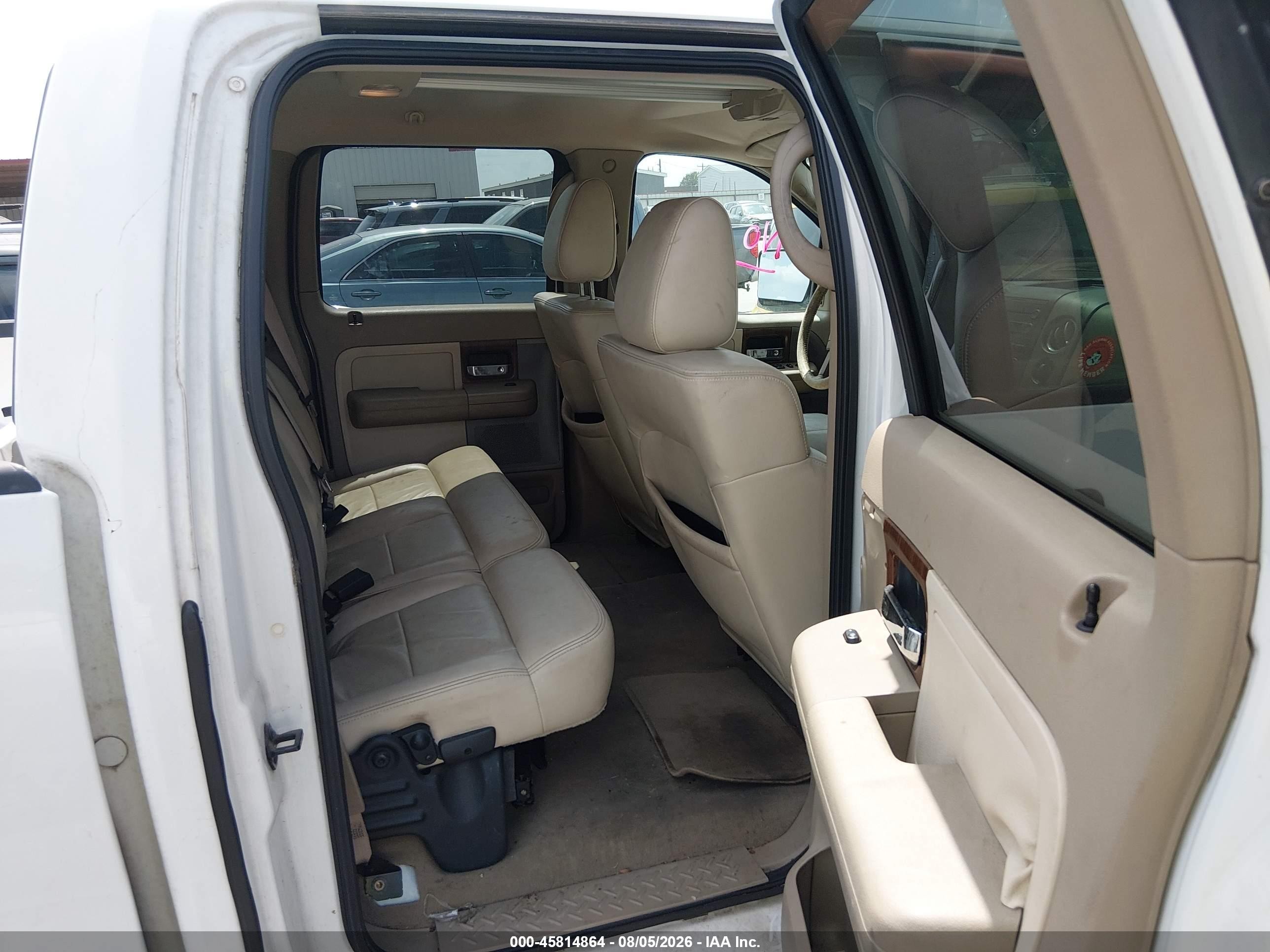 2004 Ford F-150 Lariat/xlt Белый vin: 1FTPW12544KB98555