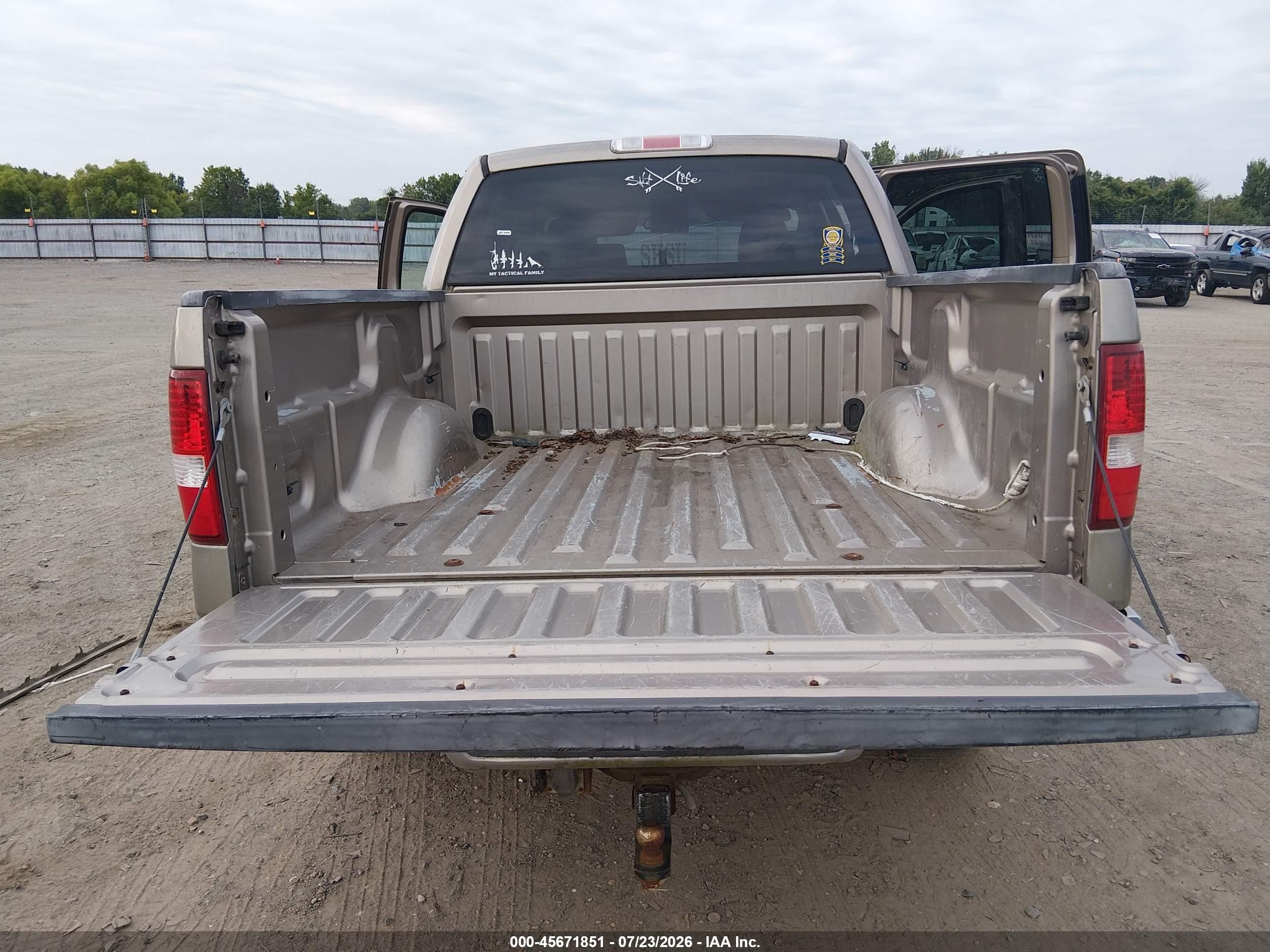 2004 Ford F-150 Lariat/xlt Beige vin: 1FTPW12544KC03026