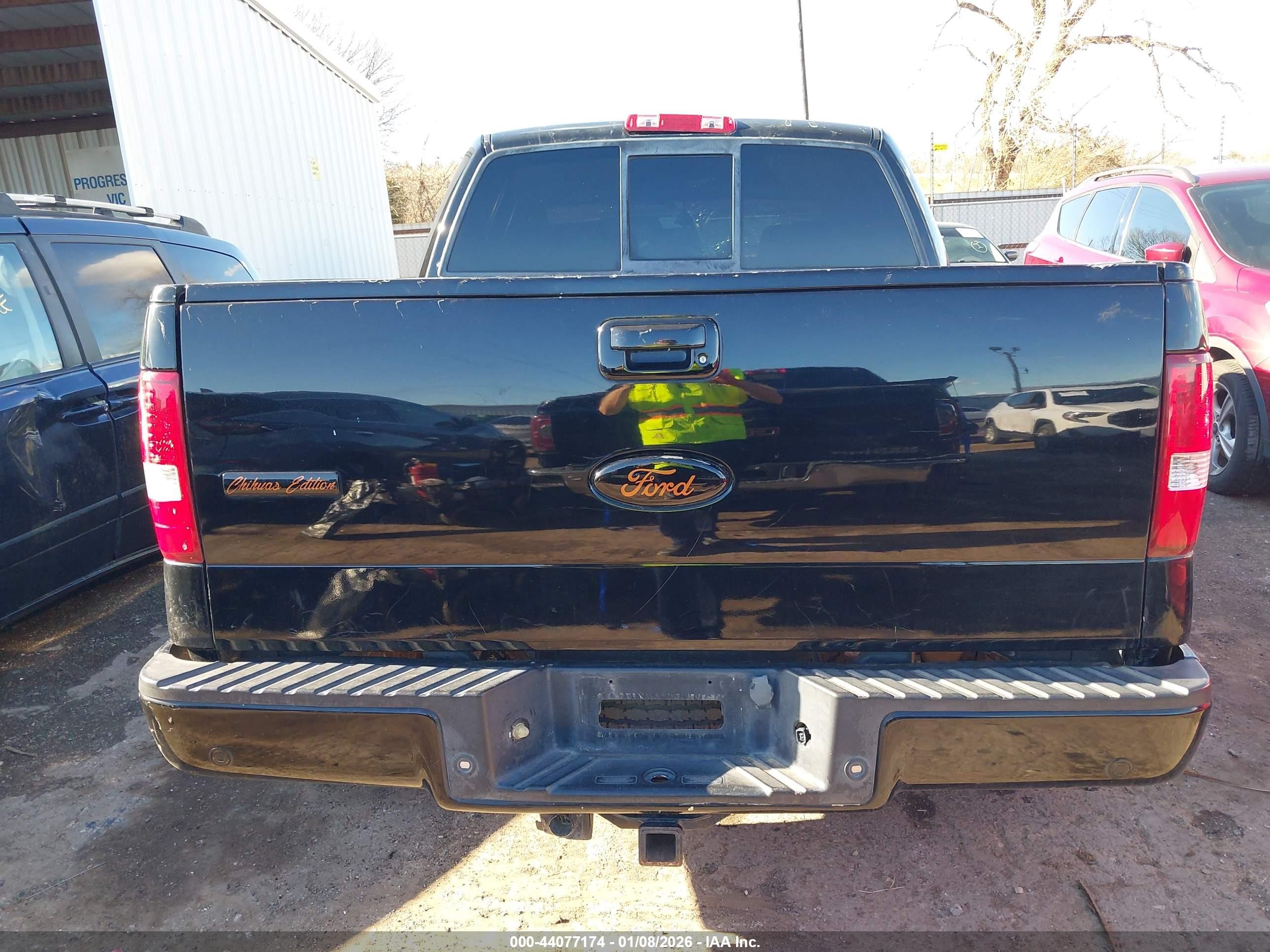 2005 Ford F-150 Lariat/xlt Black vin: 1FTPW12545FA50464