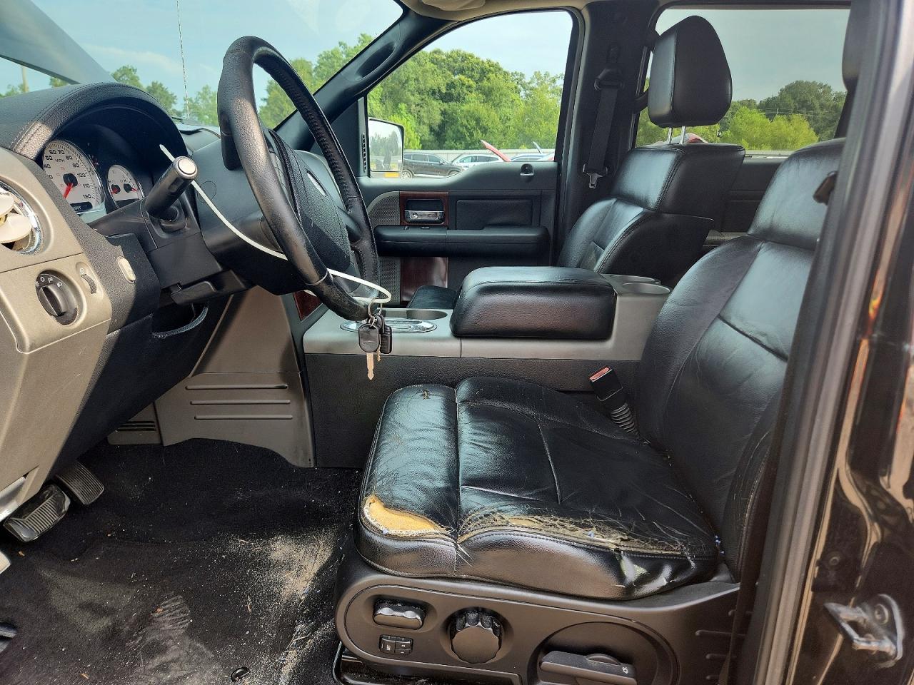 2005 Ford F150 Supercrew Black vin: 1FTPW12545FA91631