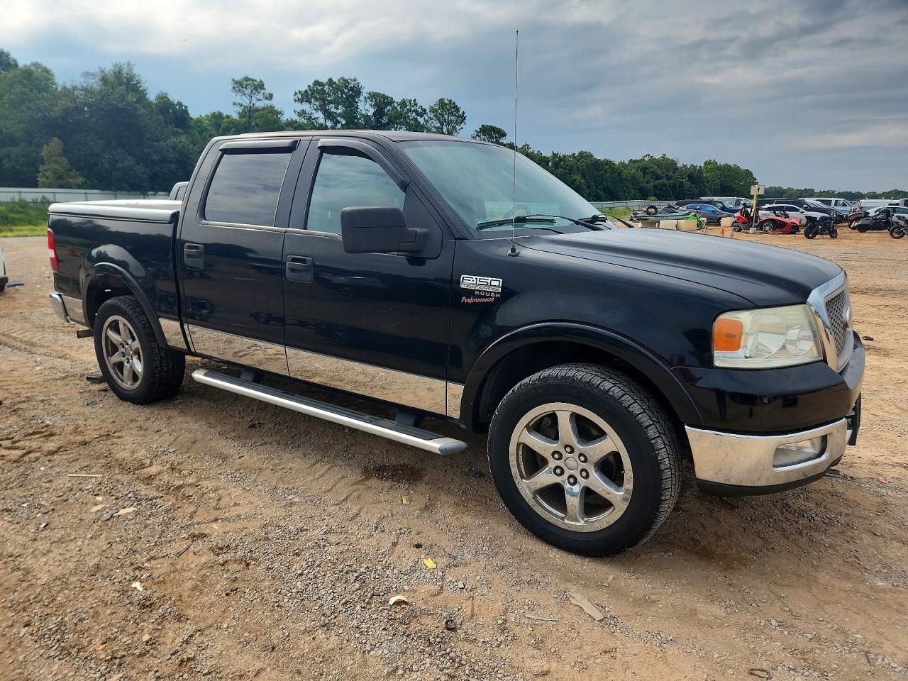 2005 Ford F150 Supercrew Black vin: 1FTPW12545FA91631