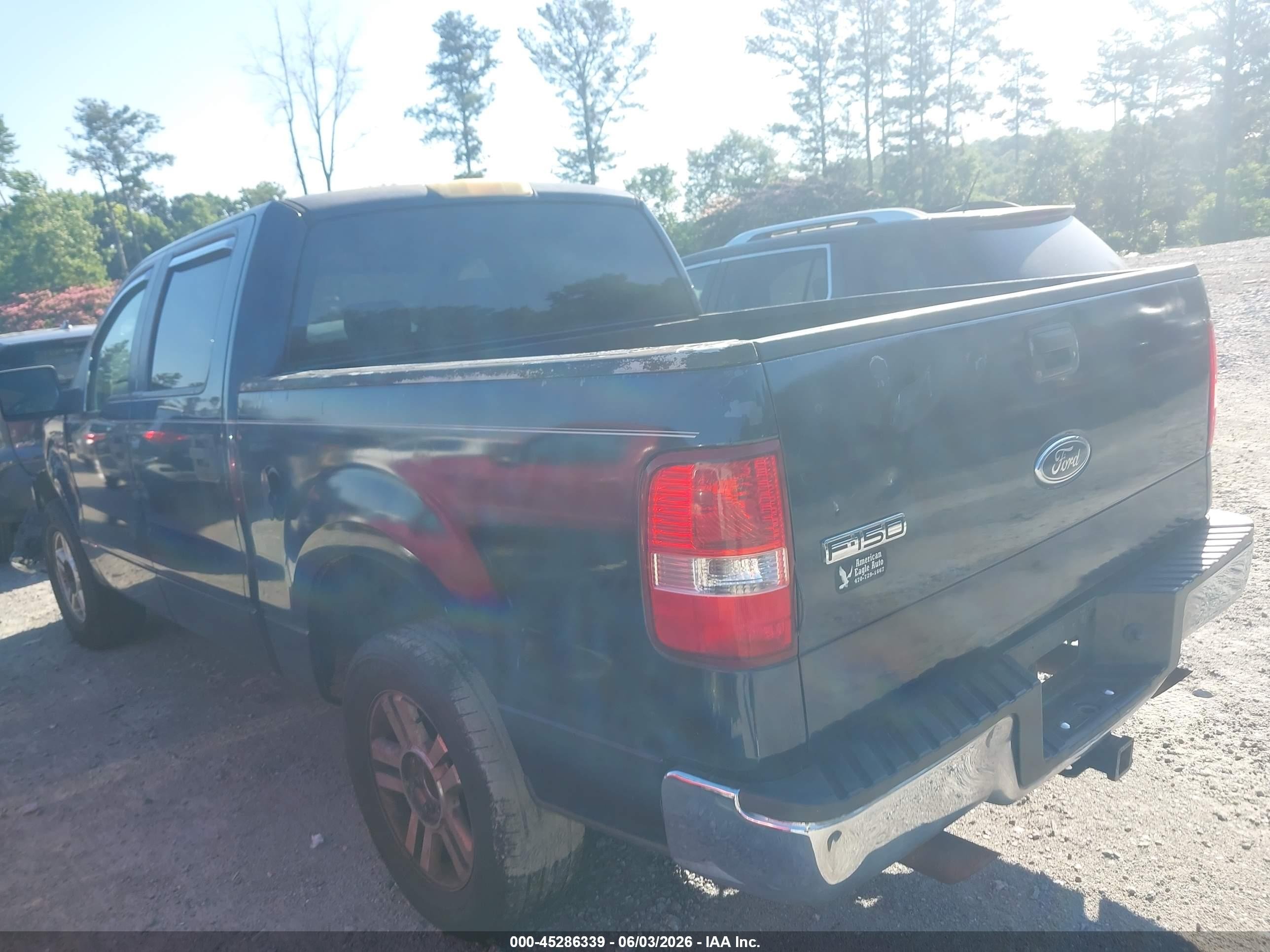 2005 Ford F-150 Lariat/xlt Dark Blue vin: 1FTPW12545KC14979