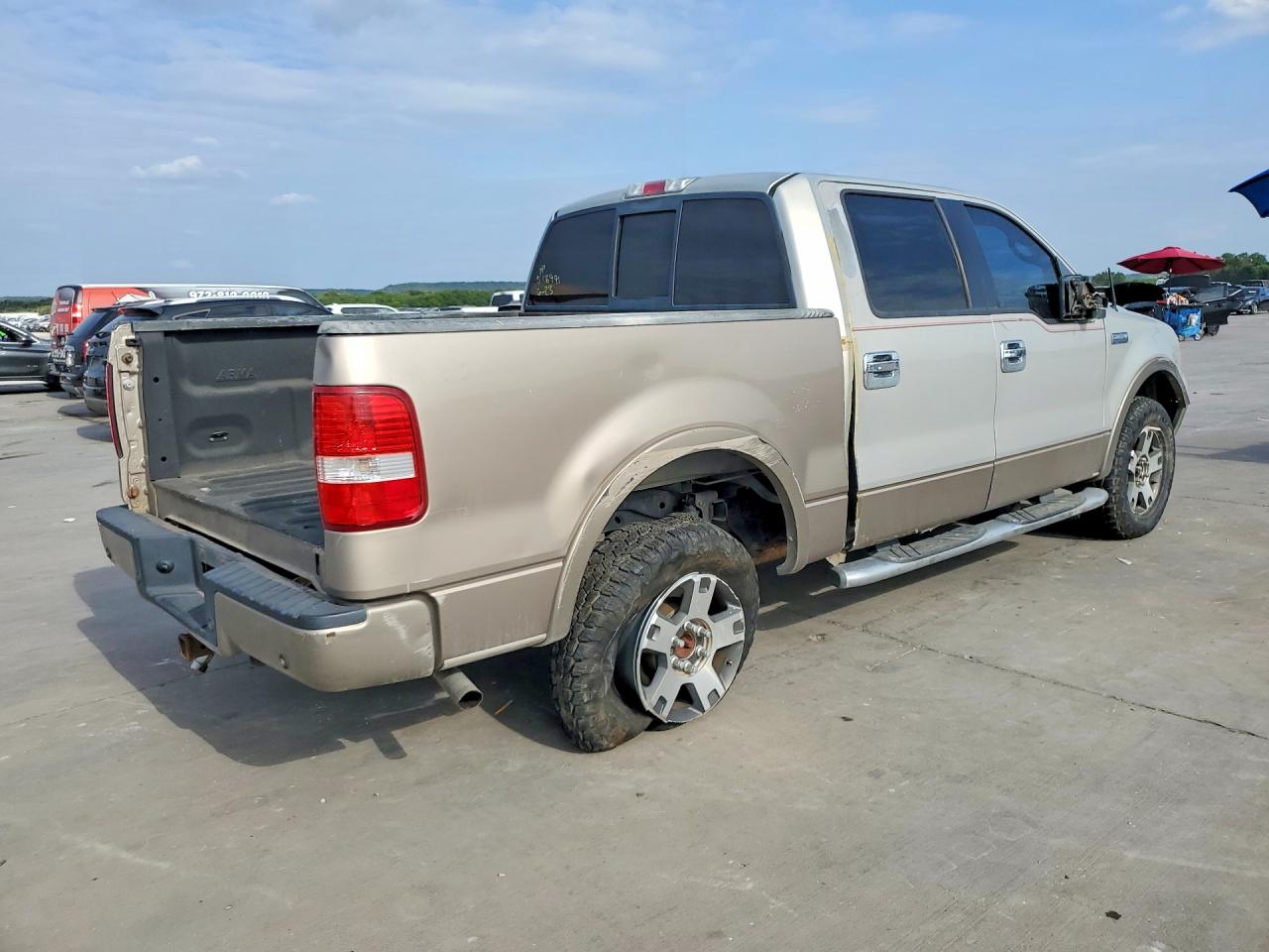 2006 Ford F150 Supercrew Бежевый vin: 1FTPW12546FA47906