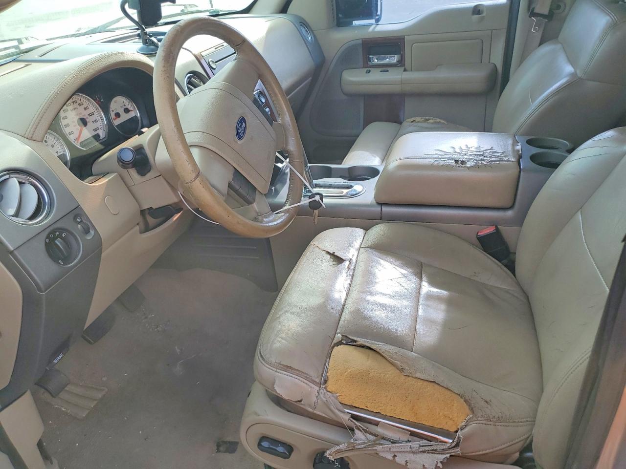 2006 Ford F150 Supercrew Бежевый vin: 1FTPW12546FA47906