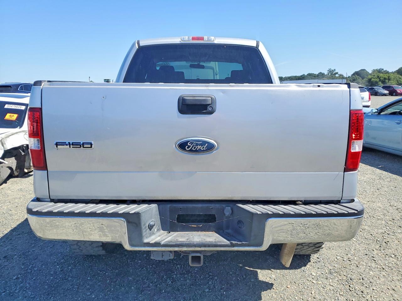 2008 Ford F150 Supercrew Silver vin: 1FTPW12548FA45320
