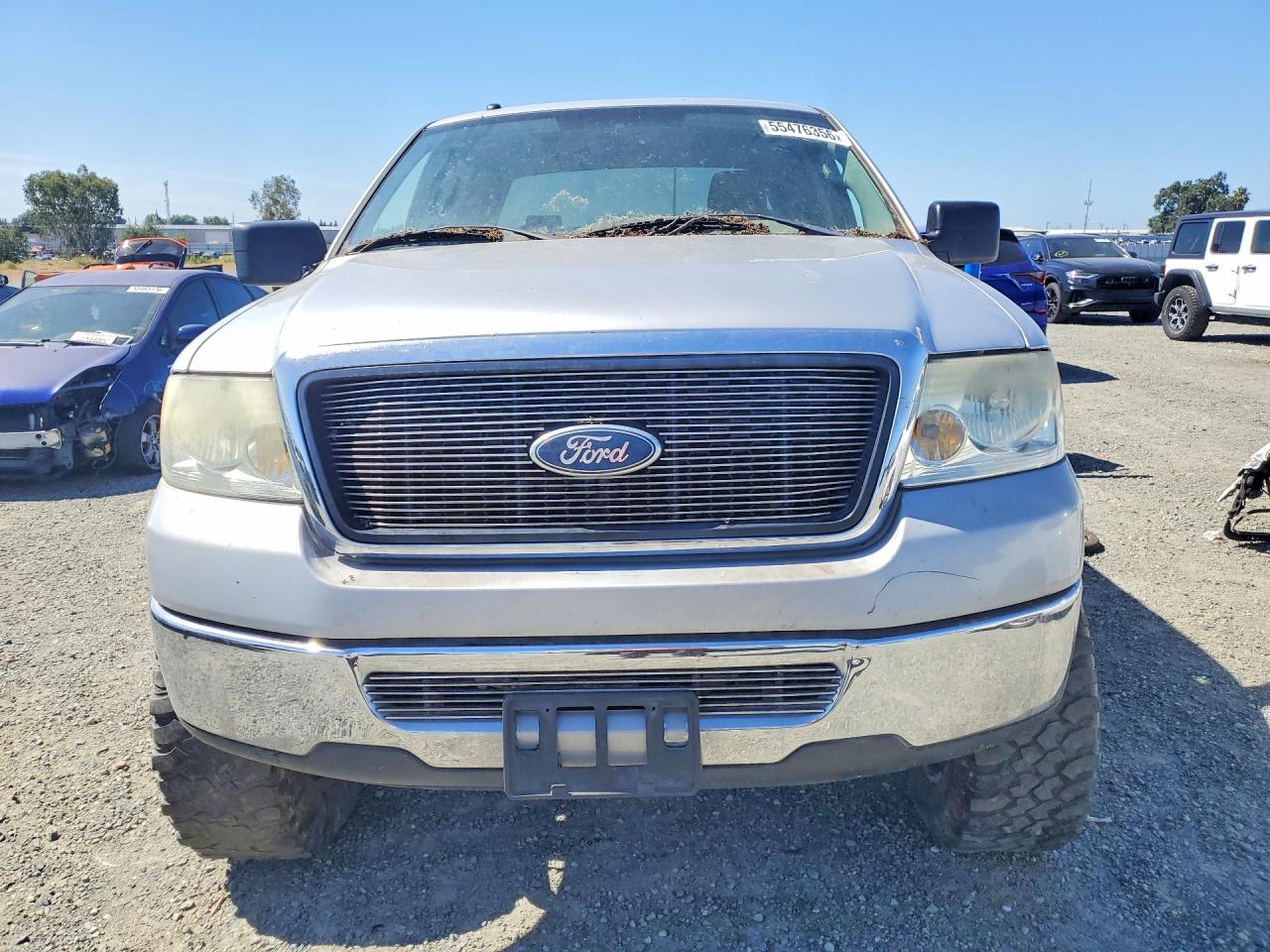 2008 Ford F150 Supercrew Silver vin: 1FTPW12548FA45320