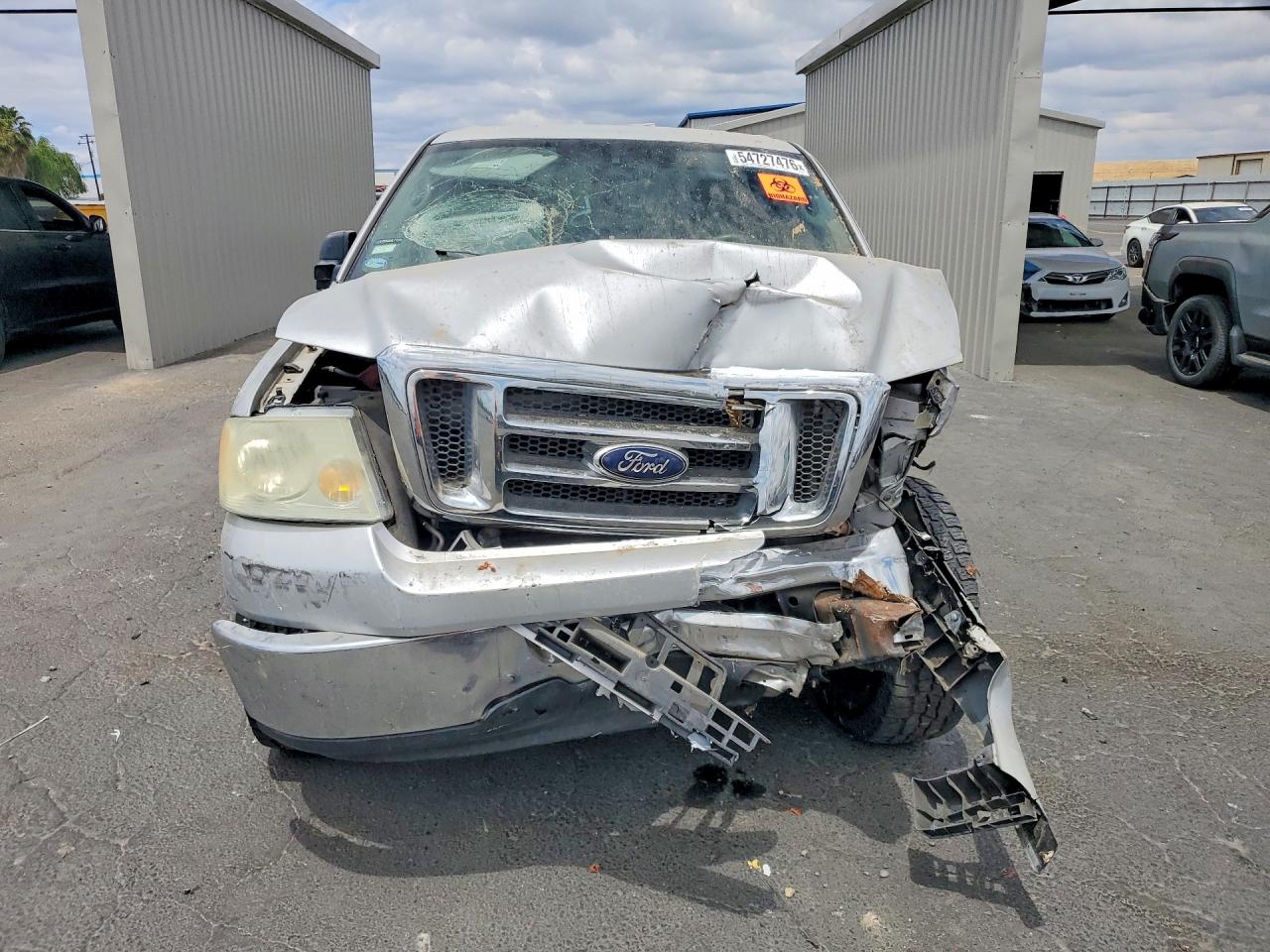 2008 Ford F150 Supercrew Silver vin: 1FTPW12548KC20706