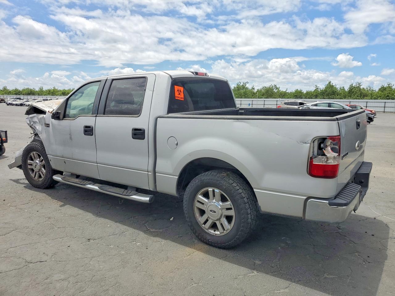 2008 Ford F150 Supercrew Silver vin: 1FTPW12548KC20706