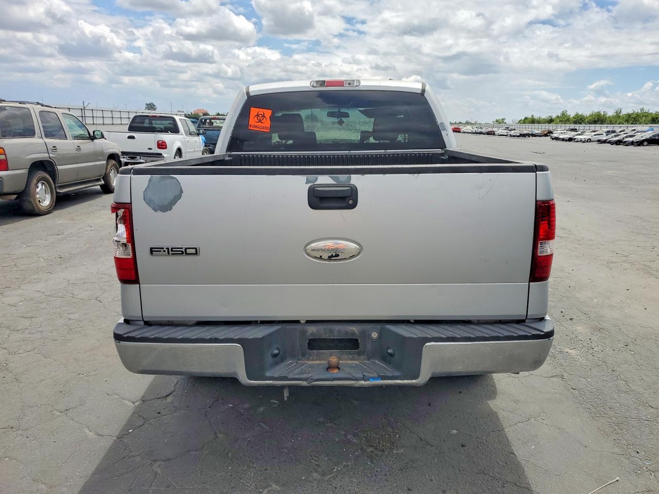 2008 Ford F150 Supercrew Silver vin: 1FTPW12548KC20706