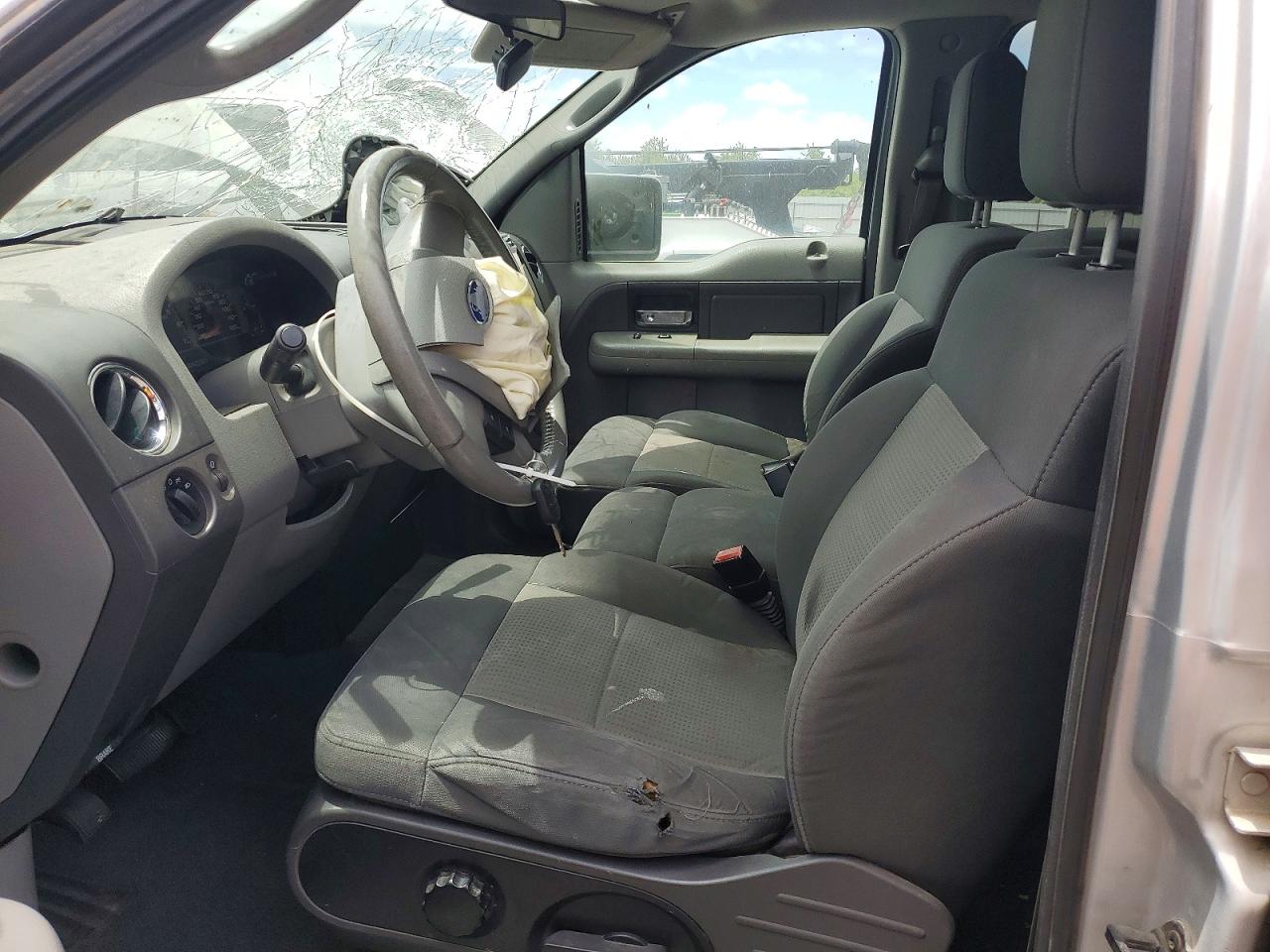 2008 Ford F150 Supercrew Silver vin: 1FTPW12548KC20706