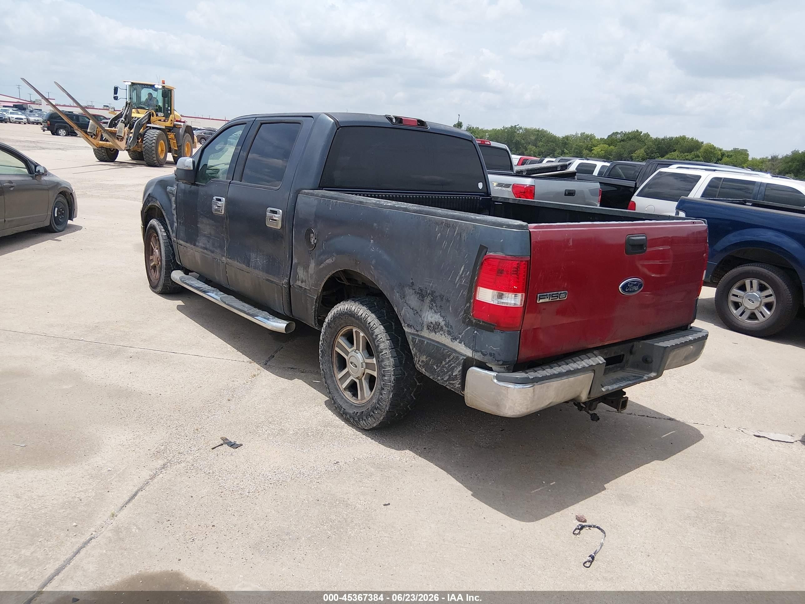 2004 Ford F-150 Lariat/xlt Blue vin: 1FTPW12554KB91873