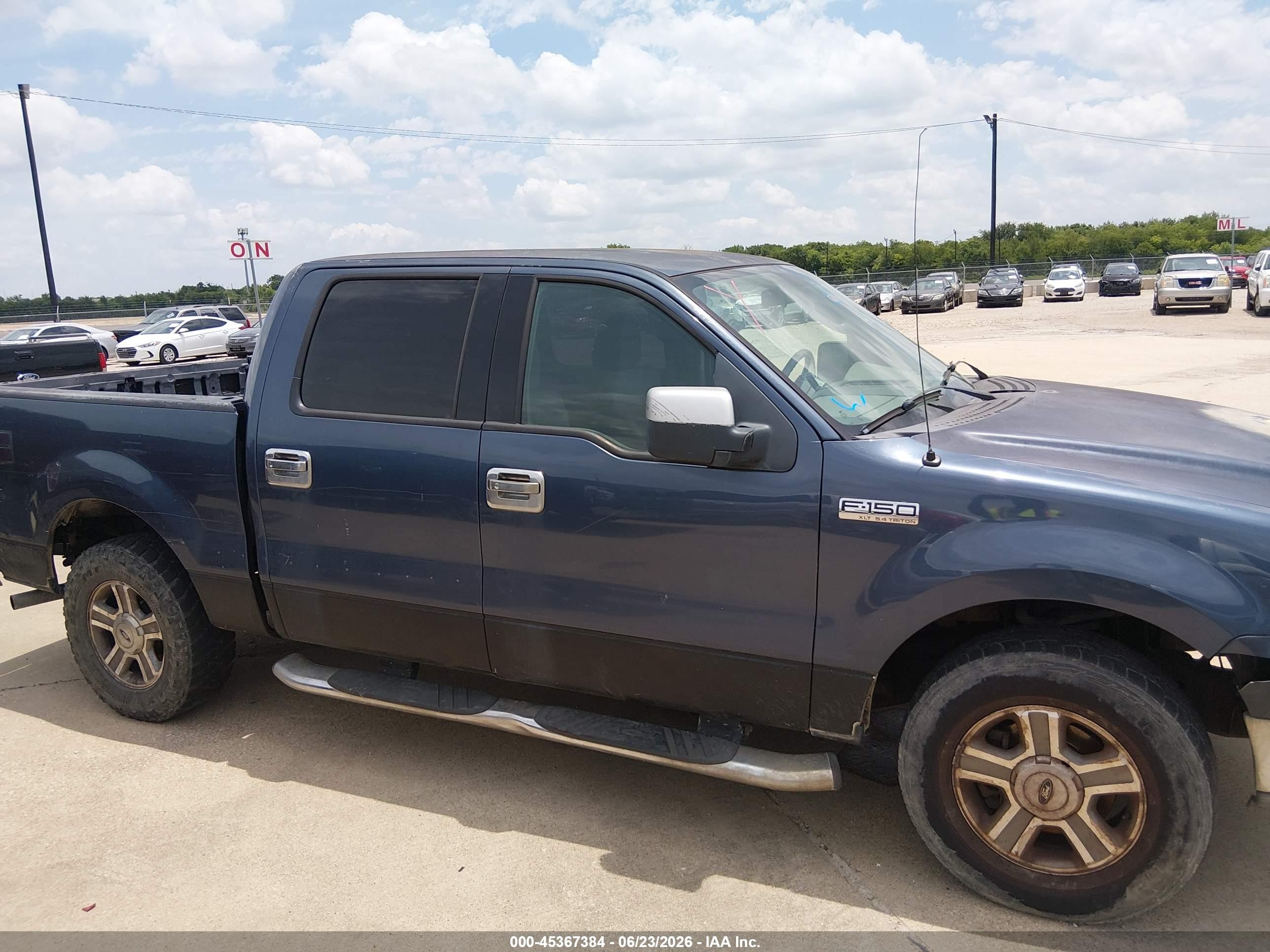 2004 Ford F-150 Lariat/xlt Blue vin: 1FTPW12554KB91873