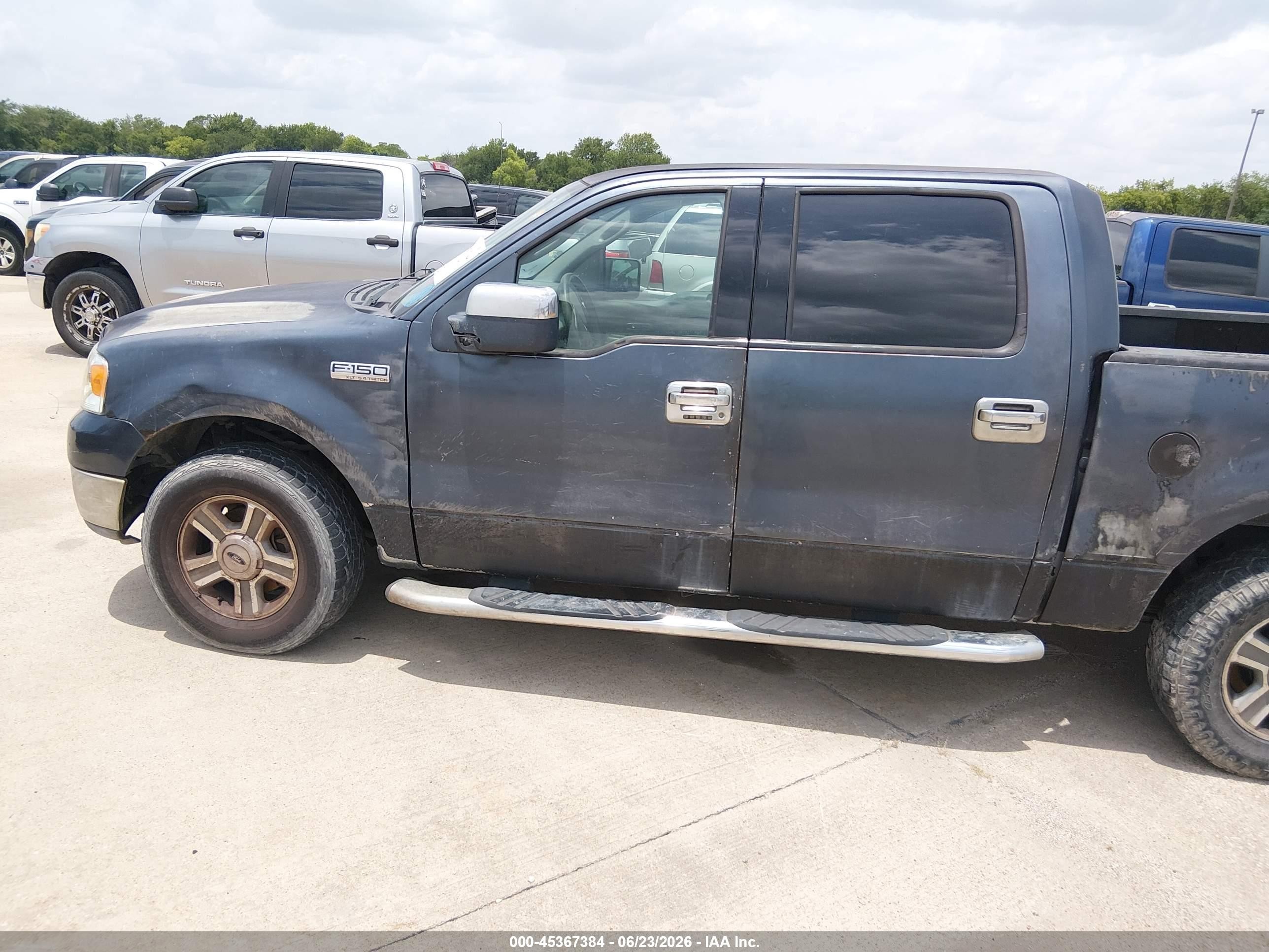 2004 Ford F-150 Lariat/xlt Blue vin: 1FTPW12554KB91873