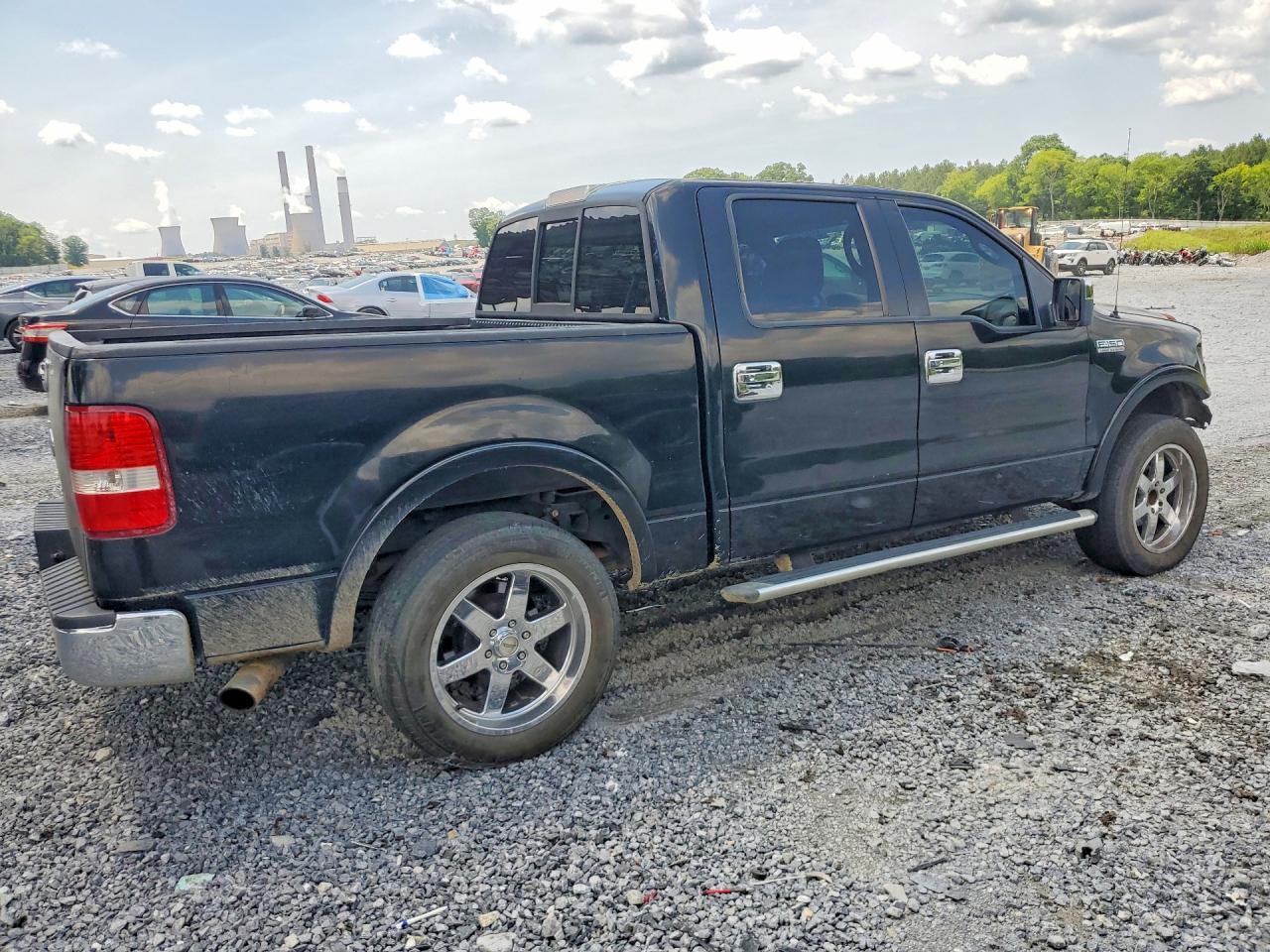 2005 Ford F150 Supercrew Black vin: 1FTPW12555FB01969