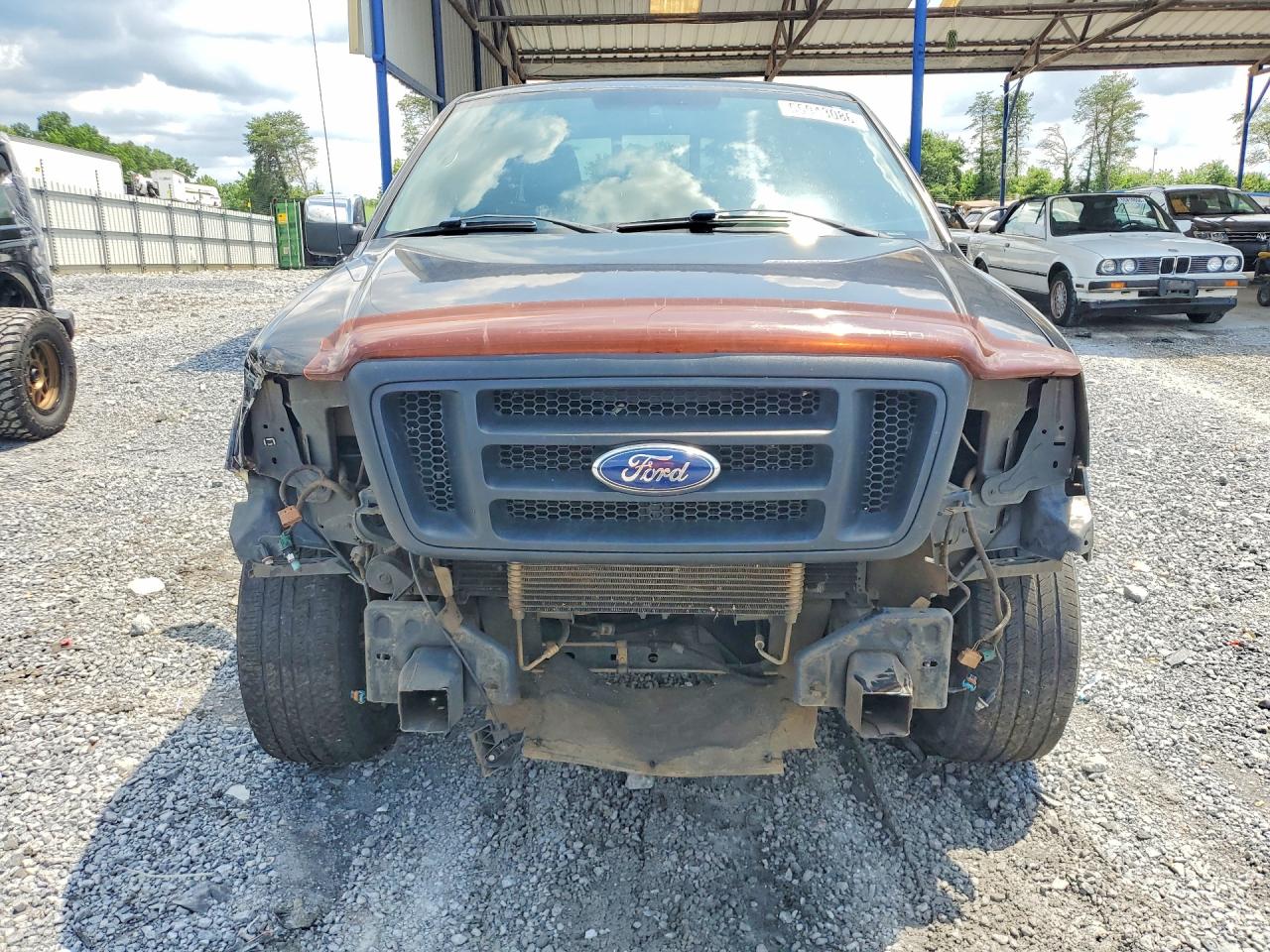 2005 Ford F150 Supercrew Black vin: 1FTPW12555FB01969